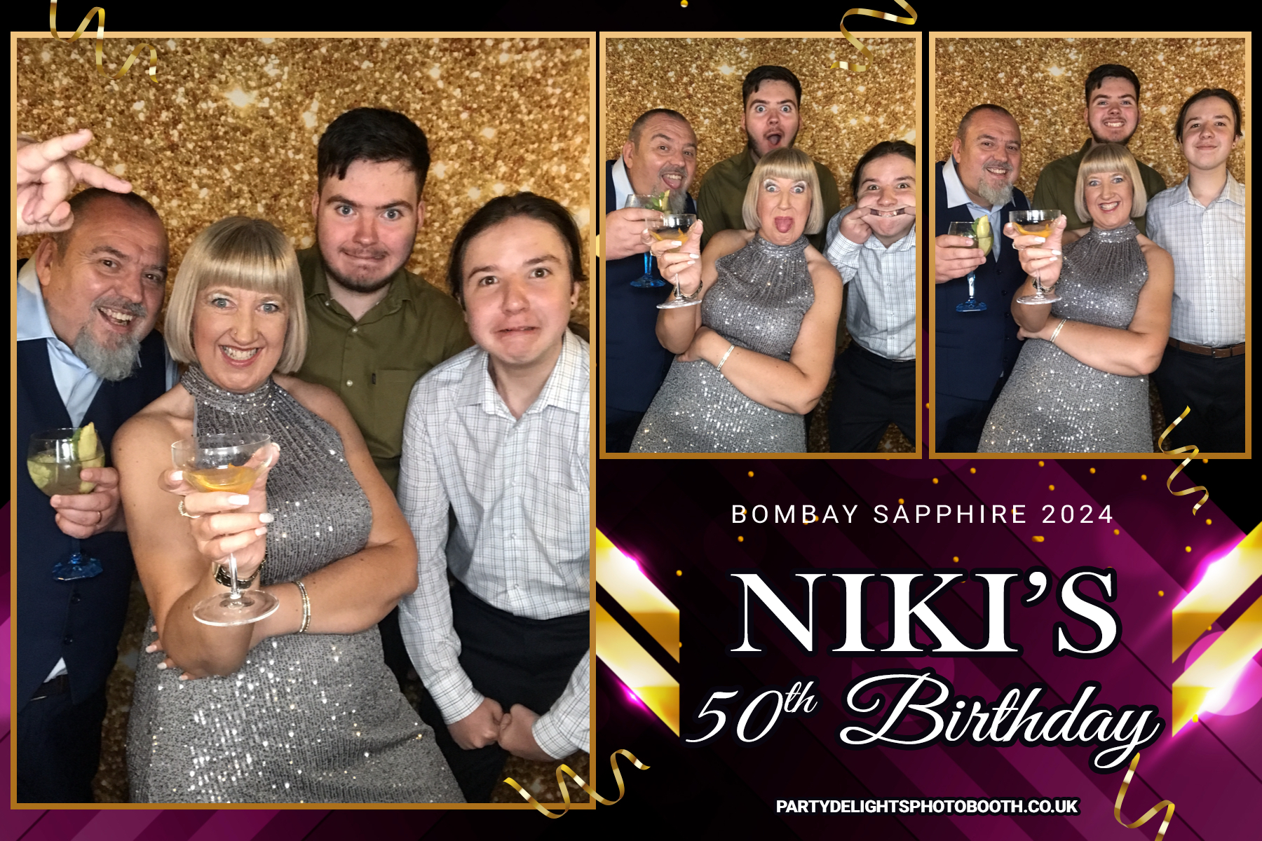 Niki's 50th Birthday | View more photos from the event at gallery.partydelightsphotobooth.co.uk/u/PartyDelightsPhotoBooth/Nikis-50th-Birthday