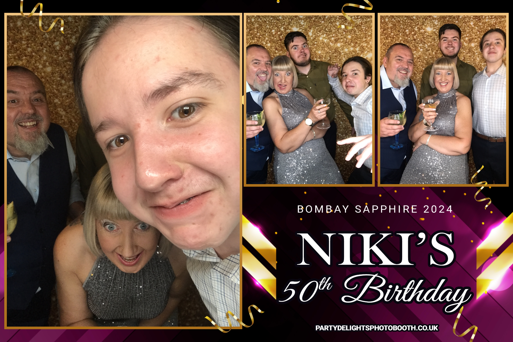 Niki's 50th Birthday | View more photos from the event at gallery.partydelightsphotobooth.co.uk/u/PartyDelightsPhotoBooth/Nikis-50th-Birthday