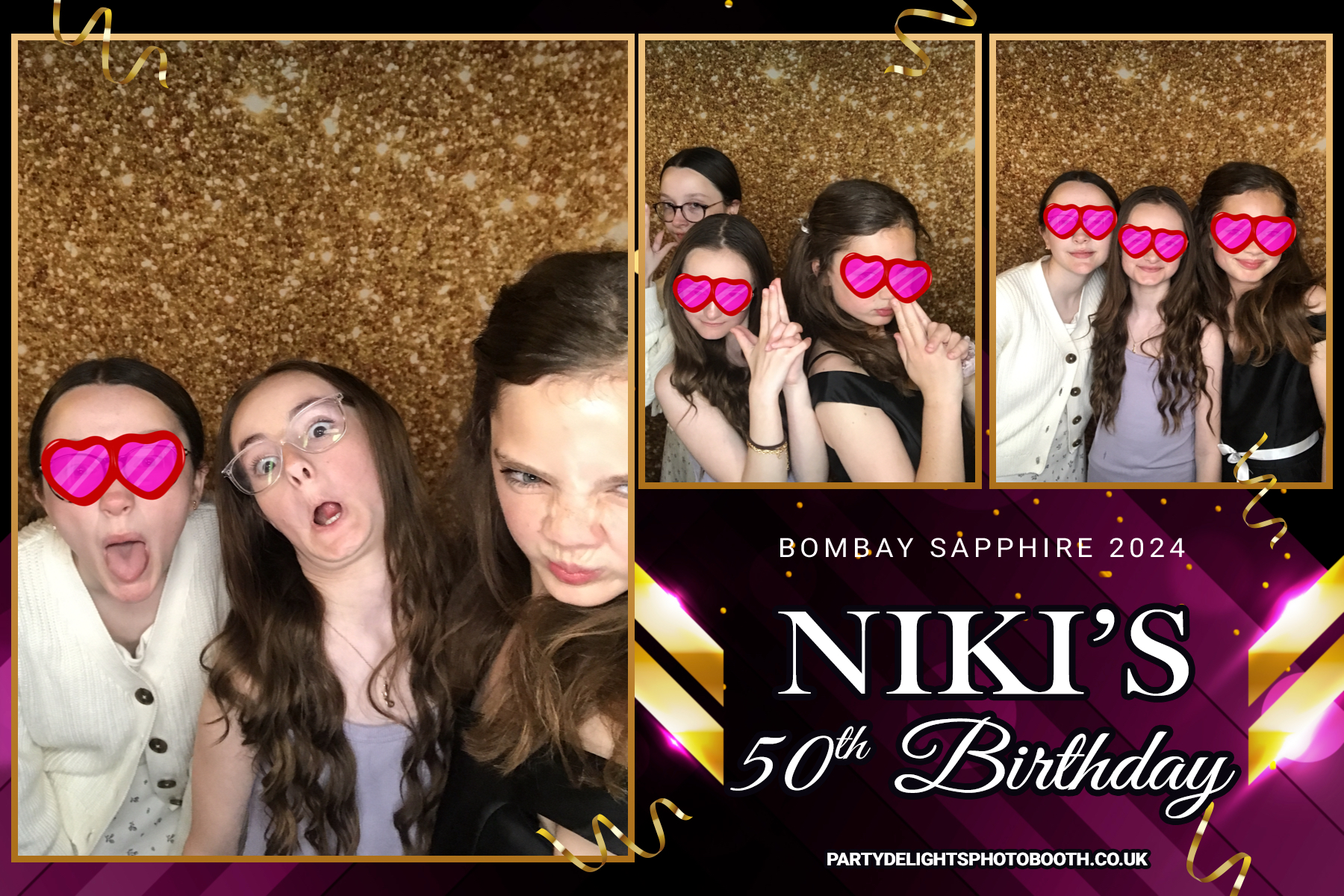 Niki's 50th Birthday | View more photos from the event at gallery.partydelightsphotobooth.co.uk/u/PartyDelightsPhotoBooth/Nikis-50th-Birthday