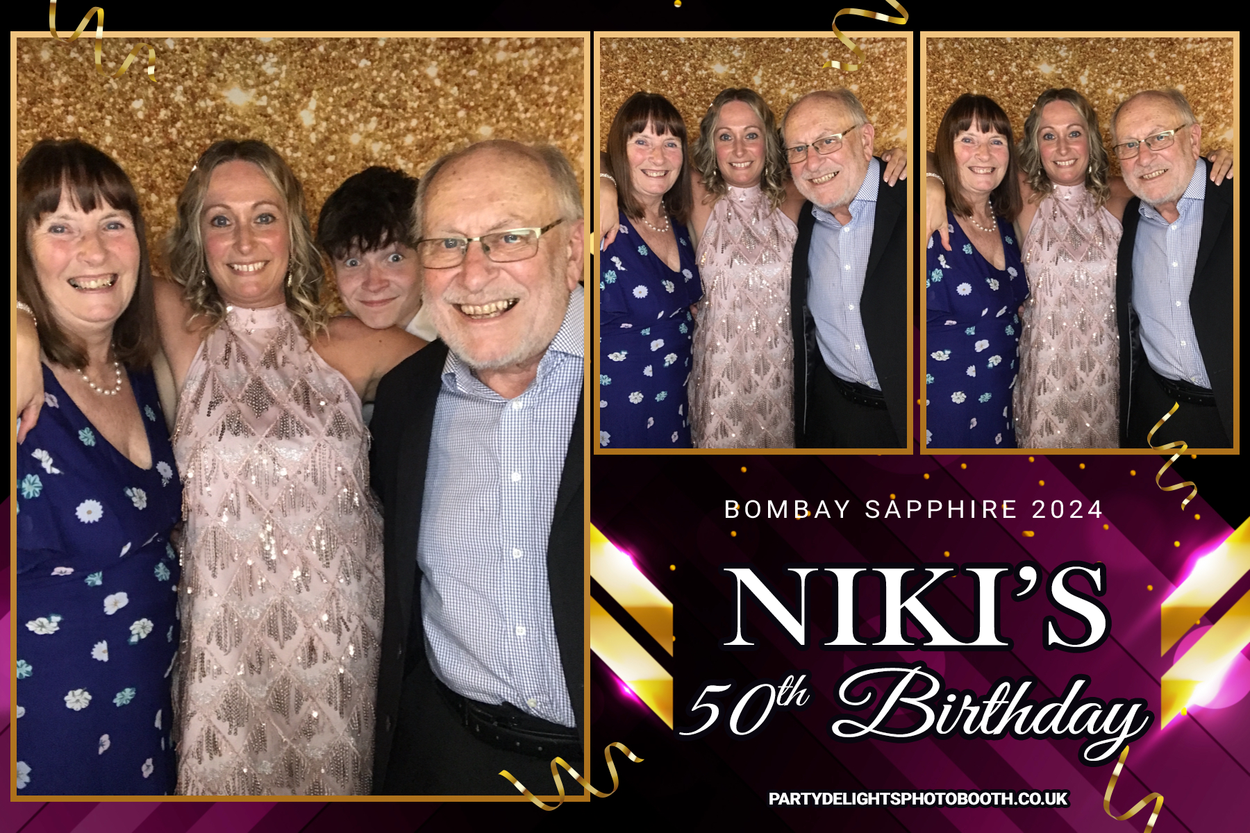 Niki's 50th Birthday | View more photos from the event at gallery.partydelightsphotobooth.co.uk/u/PartyDelightsPhotoBooth/Nikis-50th-Birthday