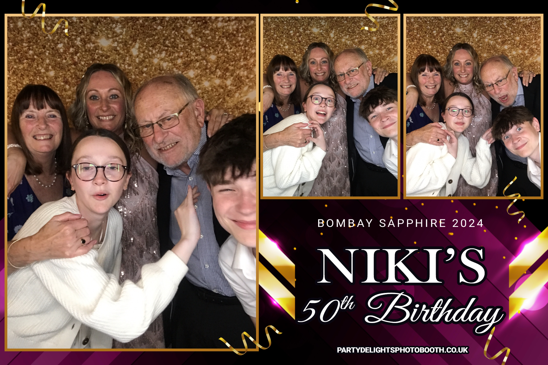 Niki's 50th Birthday | View more photos from the event at gallery.partydelightsphotobooth.co.uk/u/PartyDelightsPhotoBooth/Nikis-50th-Birthday