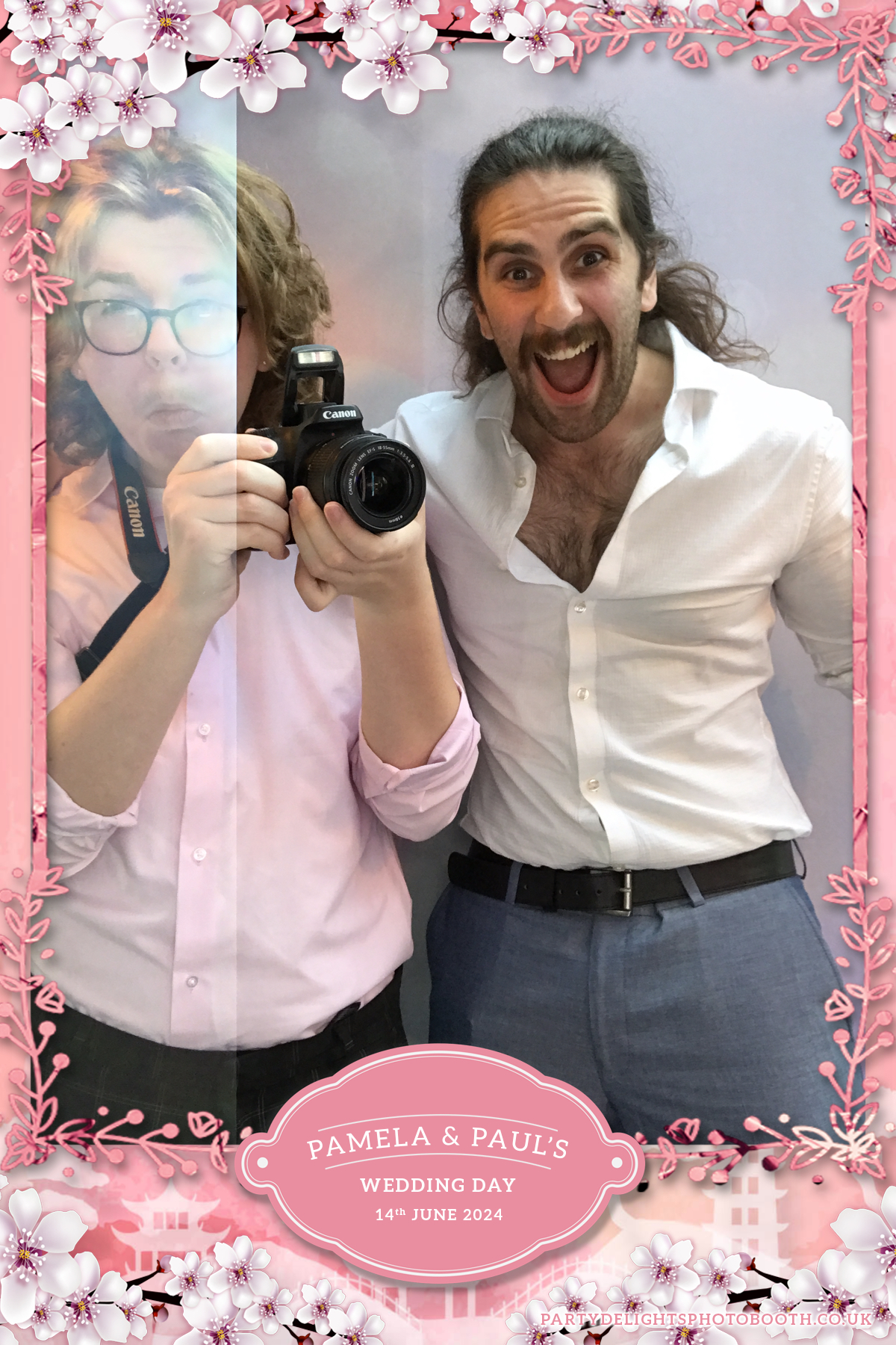 Pamela & Paul's Wedding | View more photos from the event at gallery.partydelightsphotobooth.co.uk/u/PartyDelightsPhotoBooth/Pamela-Pauls-Wedding