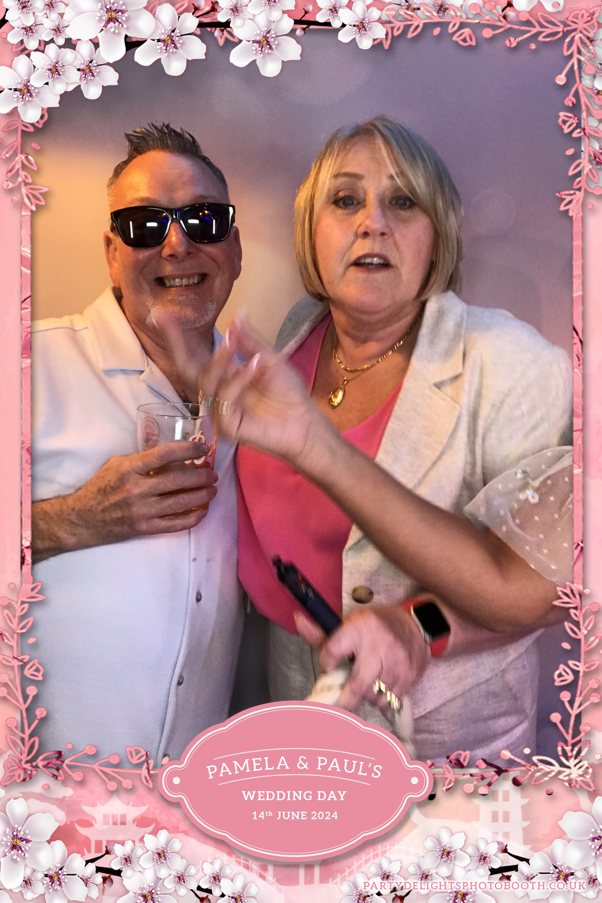 Pamela & Paul's Wedding | View more photos from the event at gallery.partydelightsphotobooth.co.uk/u/PartyDelightsPhotoBooth/Pamela-Pauls-Wedding