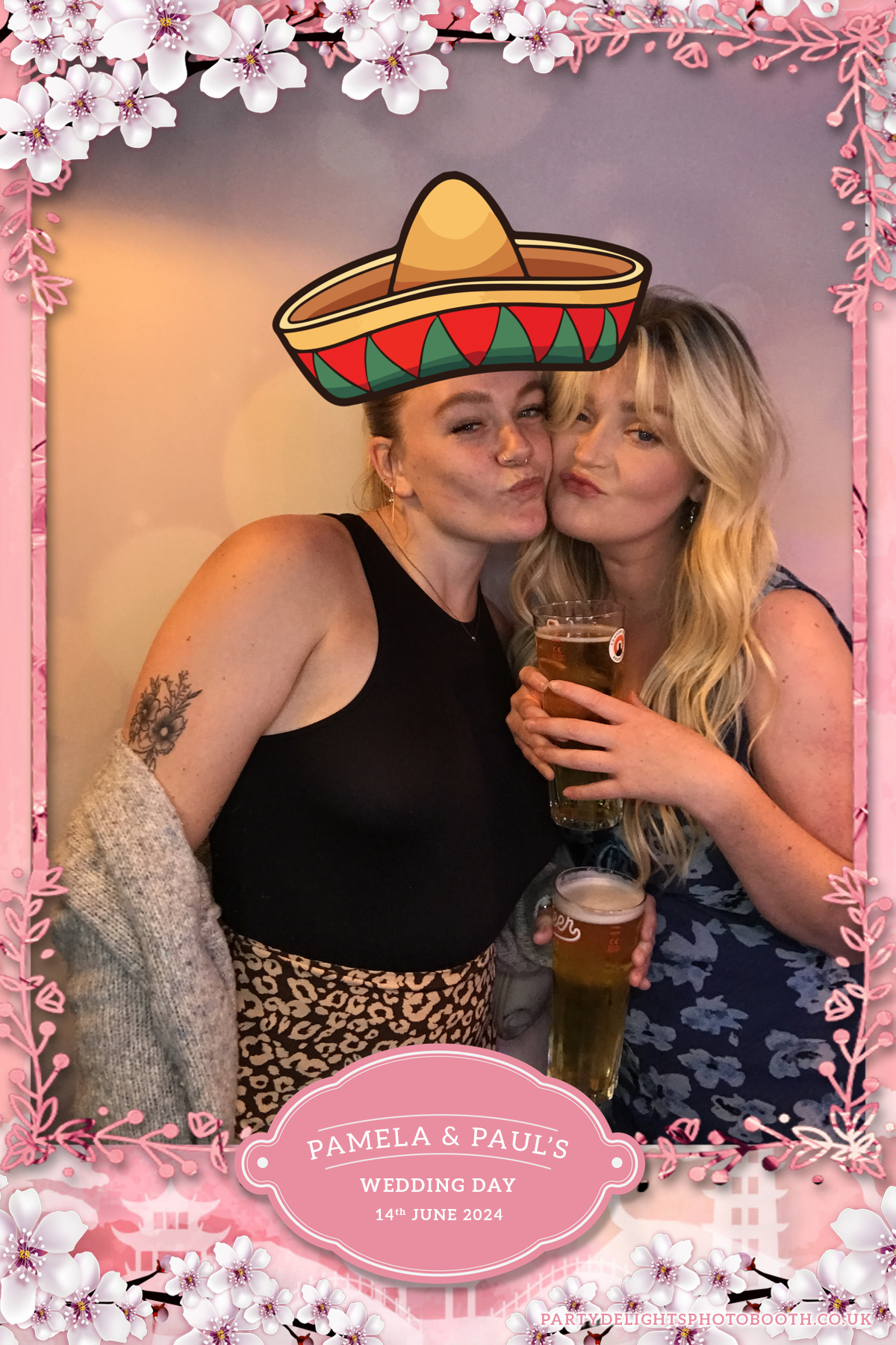 Pamela & Paul's Wedding | View more photos from the event at gallery.partydelightsphotobooth.co.uk/u/PartyDelightsPhotoBooth/Pamela-Pauls-Wedding