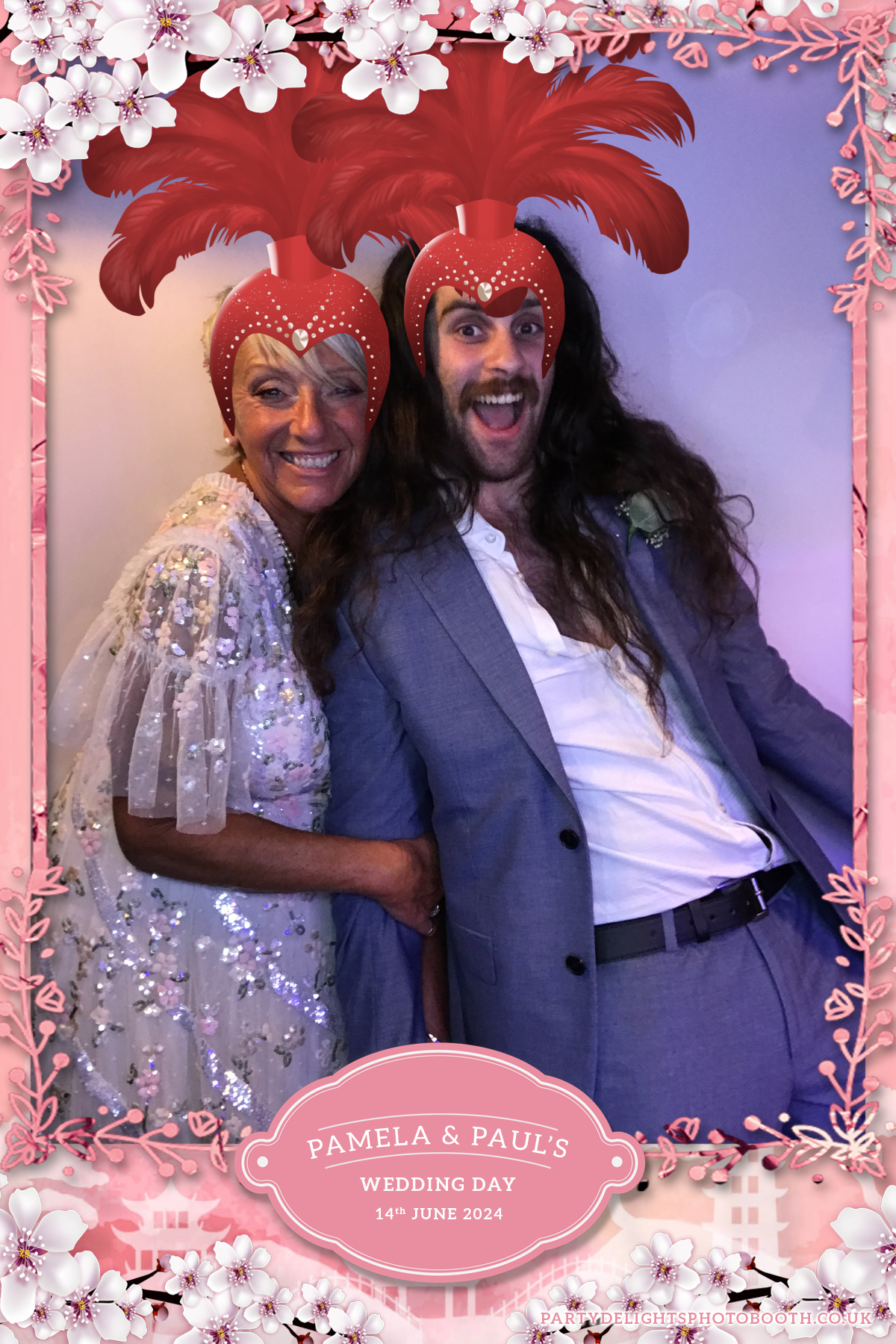 Pamela & Paul's Wedding | View more photos from the event at gallery.partydelightsphotobooth.co.uk/u/PartyDelightsPhotoBooth/Pamela-Pauls-Wedding