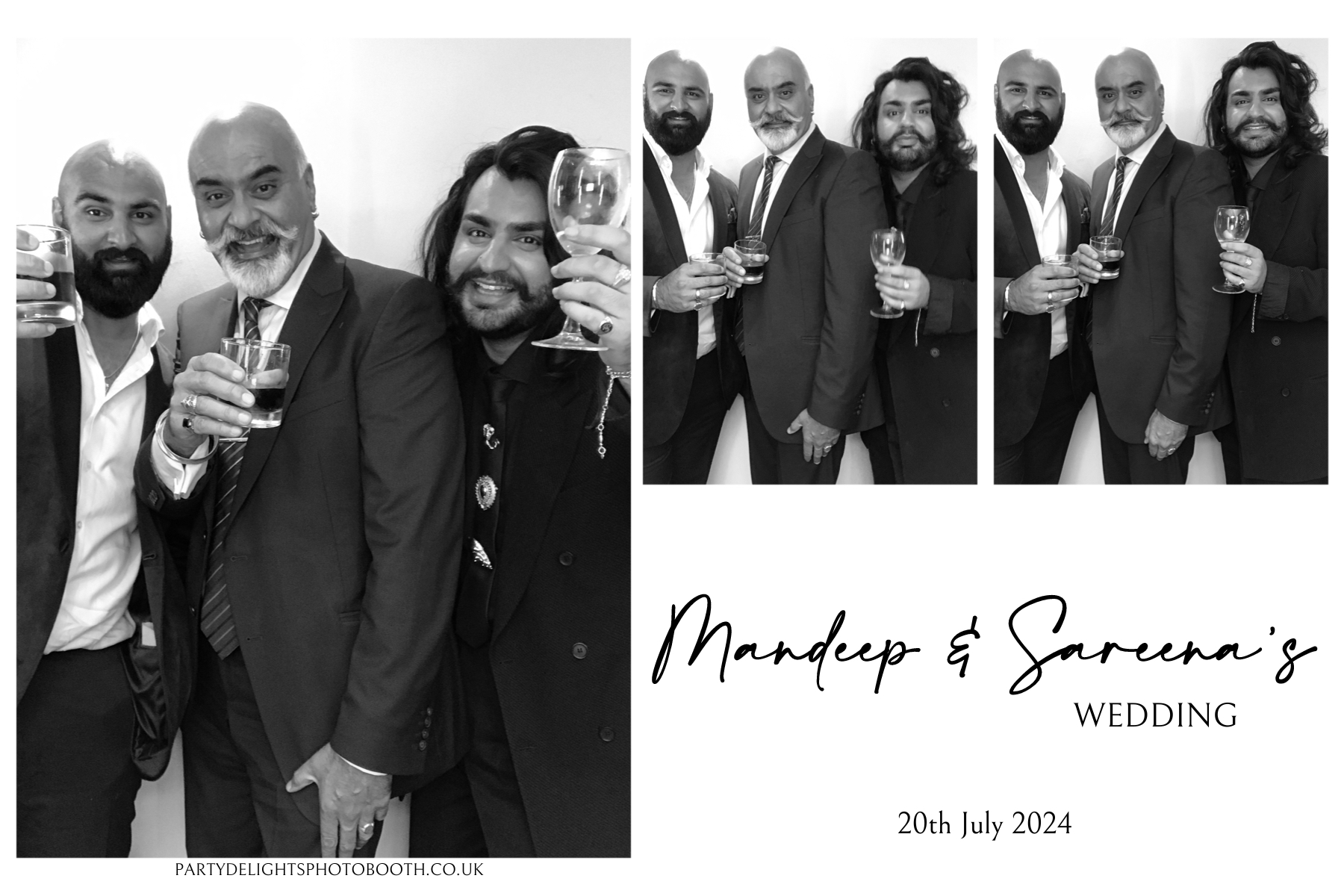 Paris & Mandeep's Wedding | View more photos from the event at gallery.partydelightsphotobooth.co.uk/u/PartyDelightsPhotoBooth/Paris-Mandeeps-Wedding