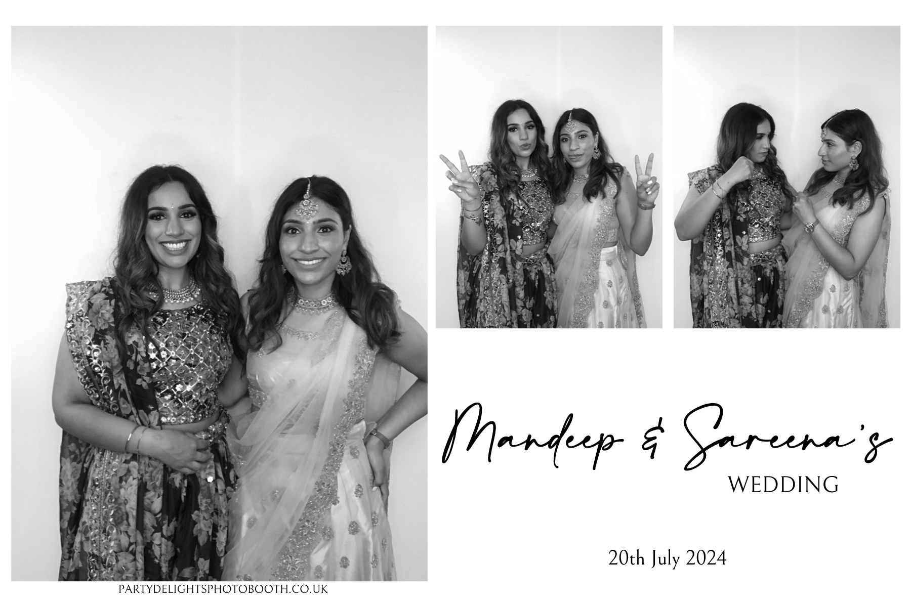 Paris & Mandeep's Wedding | View more photos from the event at gallery.partydelightsphotobooth.co.uk/u/PartyDelightsPhotoBooth/Paris-Mandeeps-Wedding