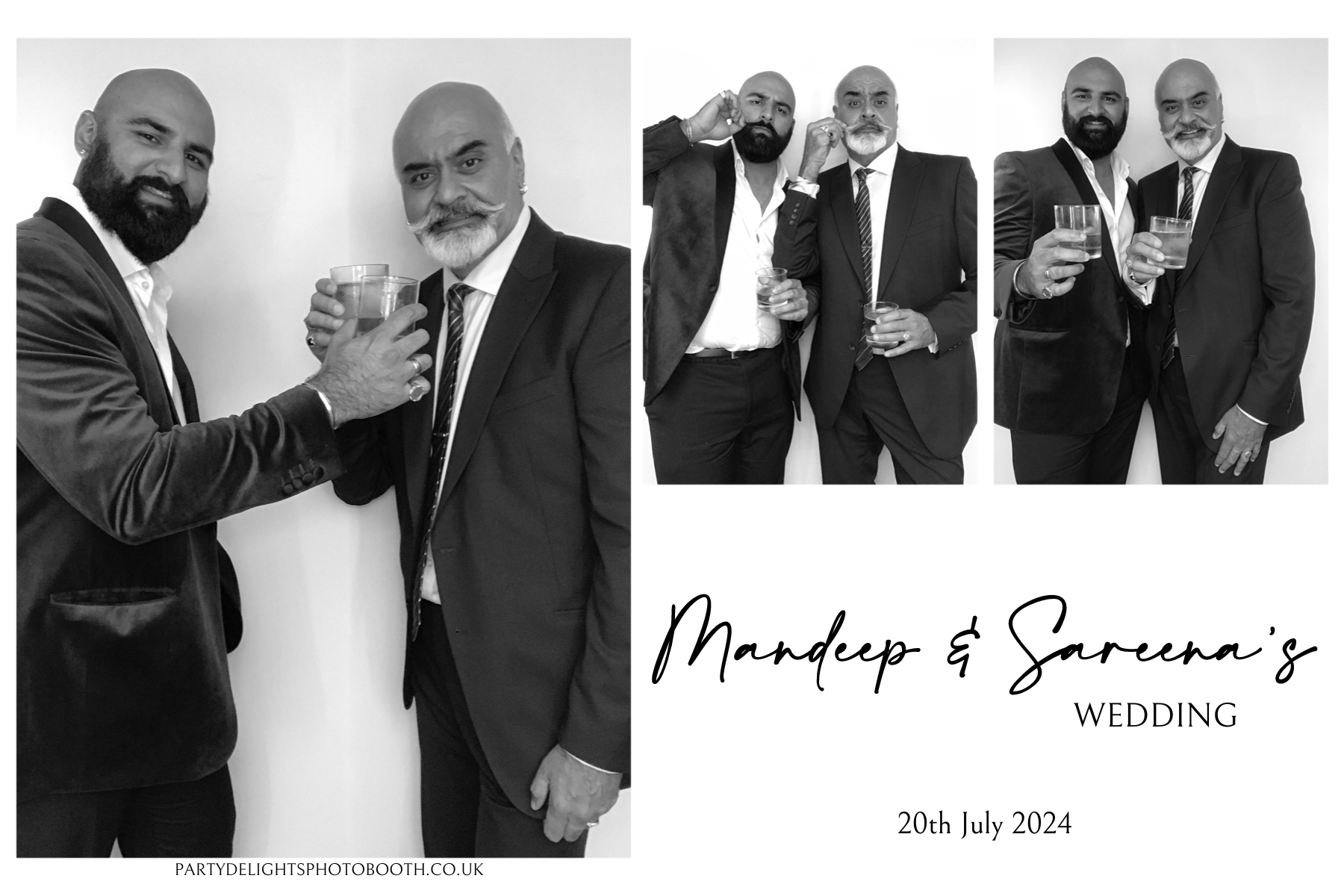 Paris & Mandeep's Wedding | View more photos from the event at gallery.partydelightsphotobooth.co.uk/u/PartyDelightsPhotoBooth/Paris-Mandeeps-Wedding
