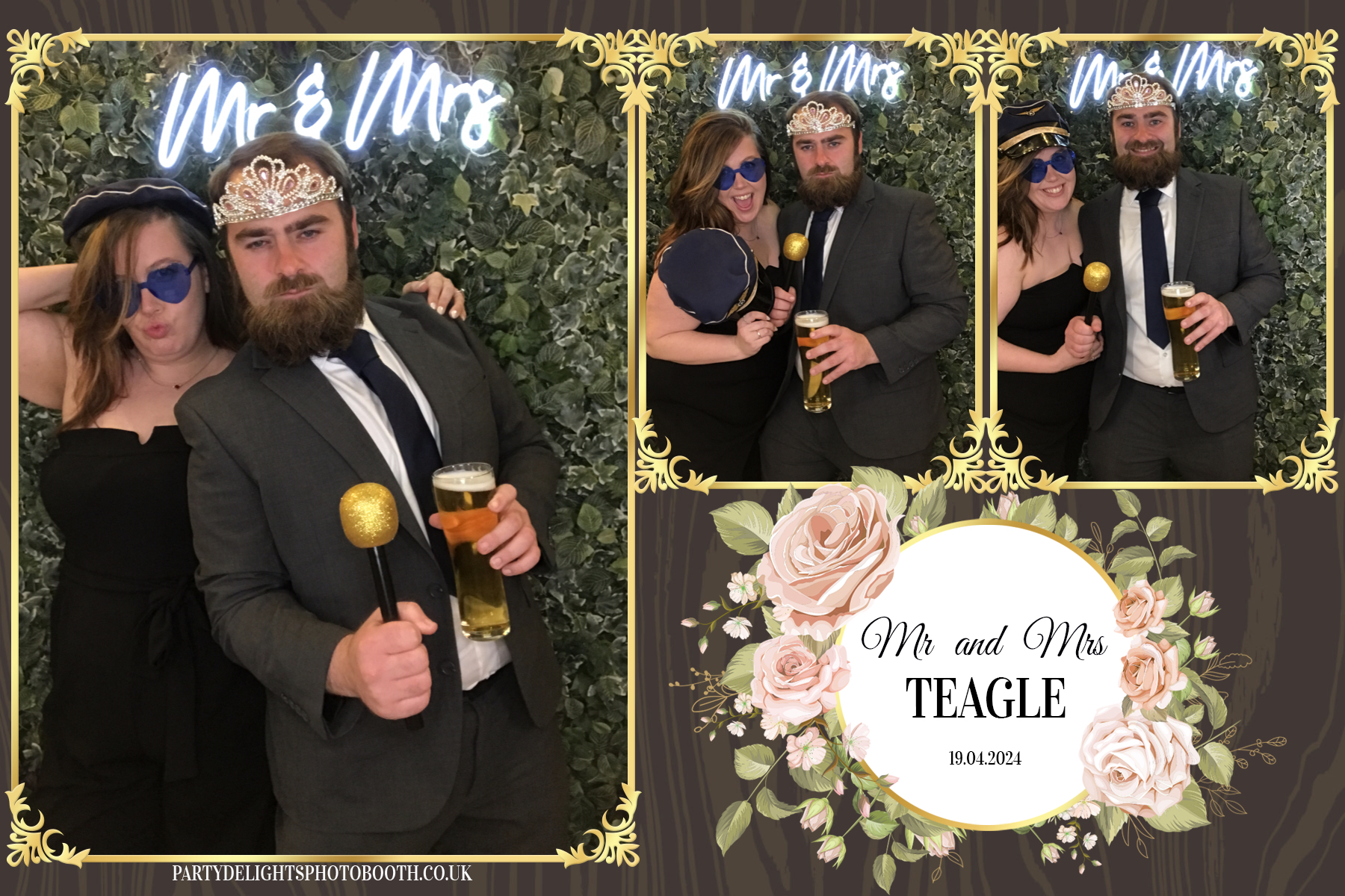 Rosie and Rob's Wedding | View more photos from the event at gallery.partydelightsphotobooth.co.uk/u/PartyDelightsPhotoBooth/Rosie-and-Robs-Wedding