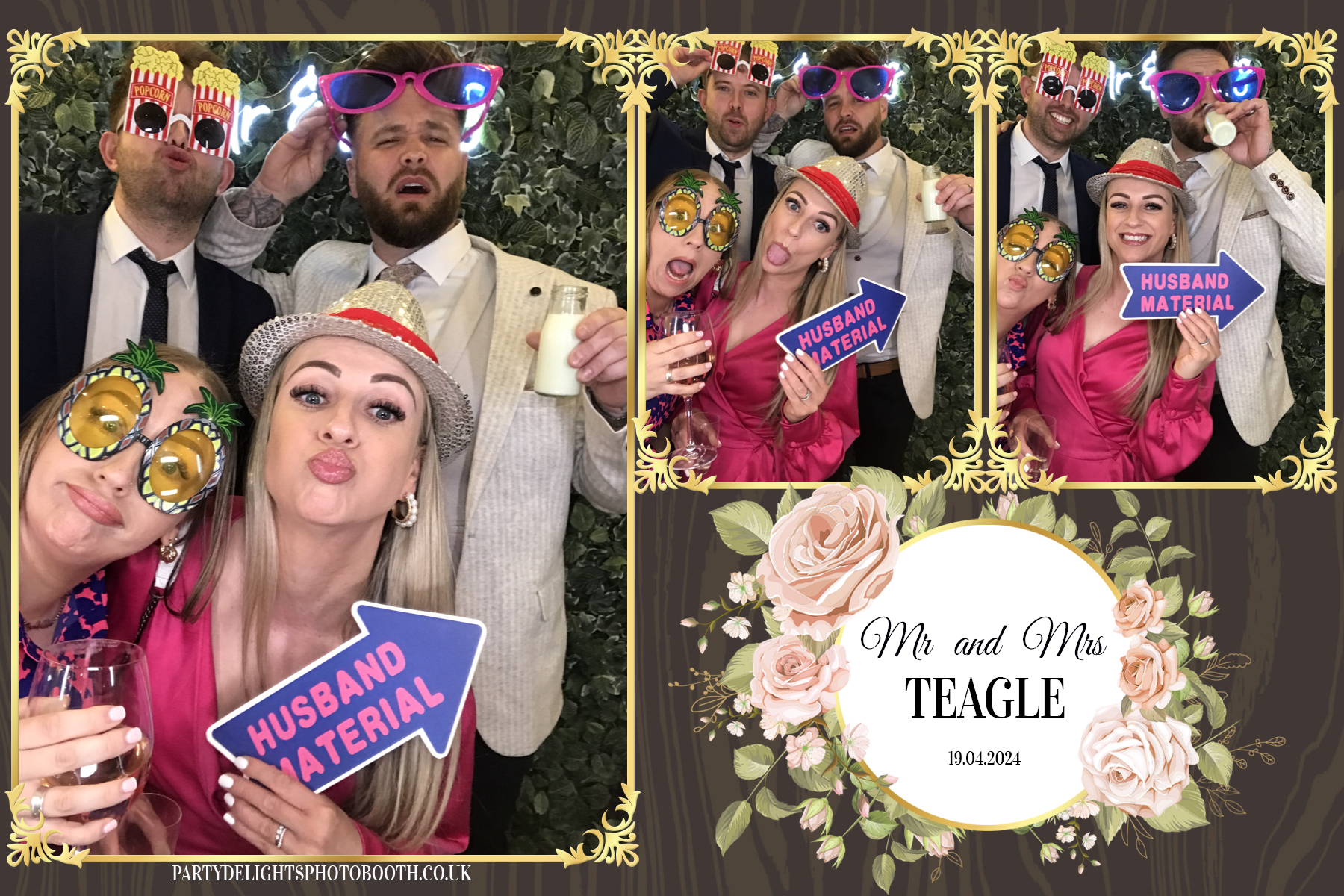 Rosie and Rob's Wedding | View more photos from the event at gallery.partydelightsphotobooth.co.uk/u/PartyDelightsPhotoBooth/Rosie-and-Robs-Wedding