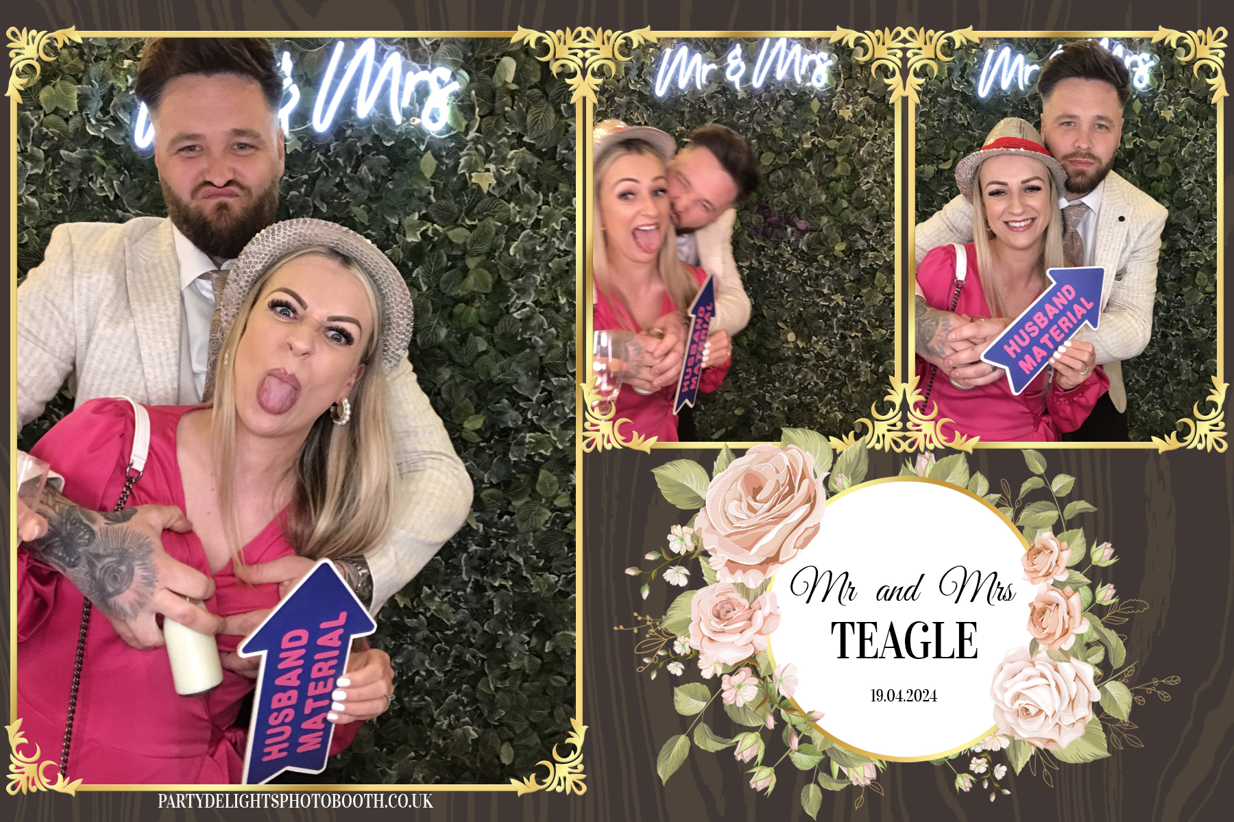 Rosie and Rob's Wedding | View more photos from the event at gallery.partydelightsphotobooth.co.uk/u/PartyDelightsPhotoBooth/Rosie-and-Robs-Wedding