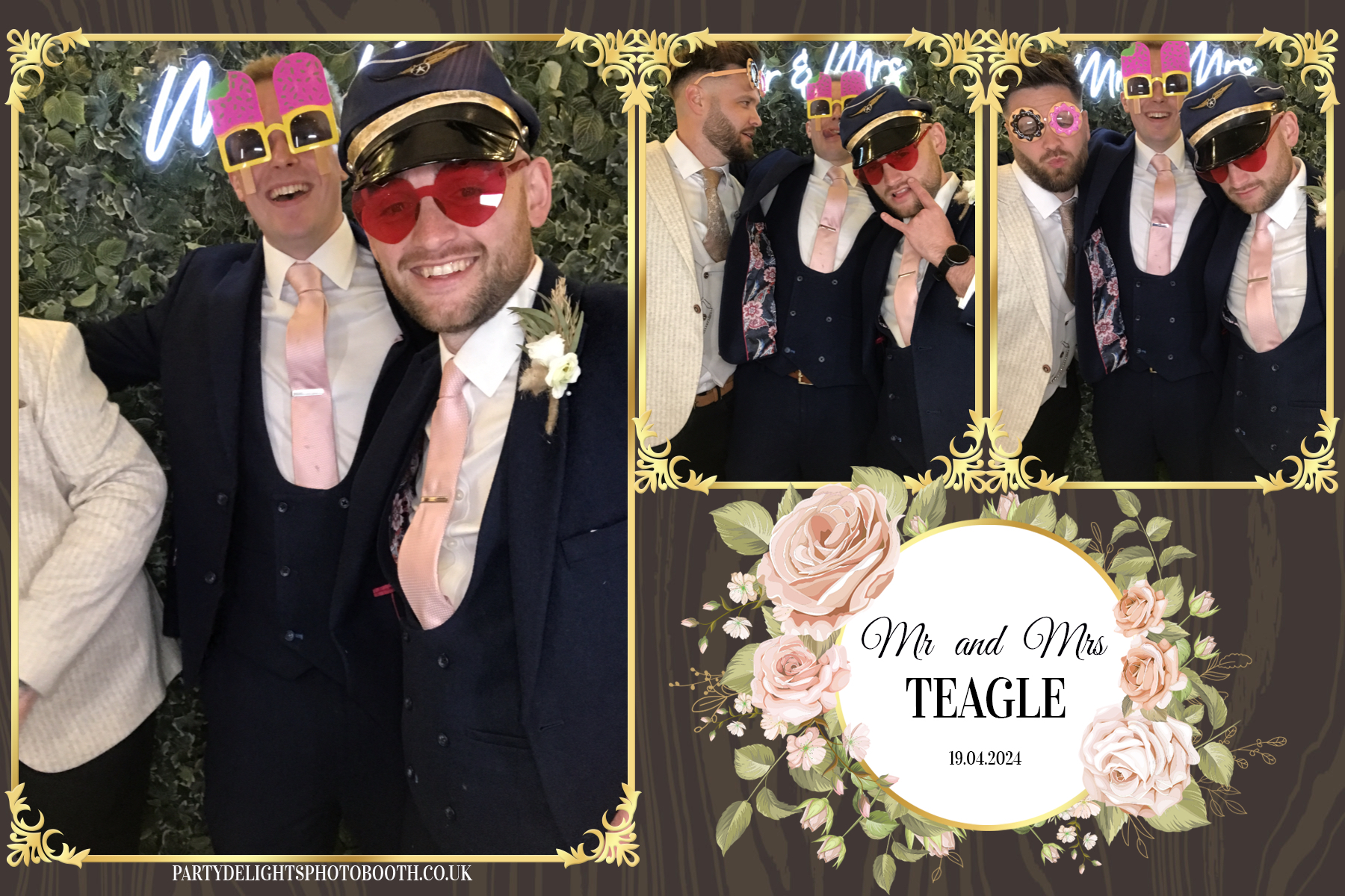 Rosie and Rob's Wedding | View more photos from the event at gallery.partydelightsphotobooth.co.uk/u/PartyDelightsPhotoBooth/Rosie-and-Robs-Wedding