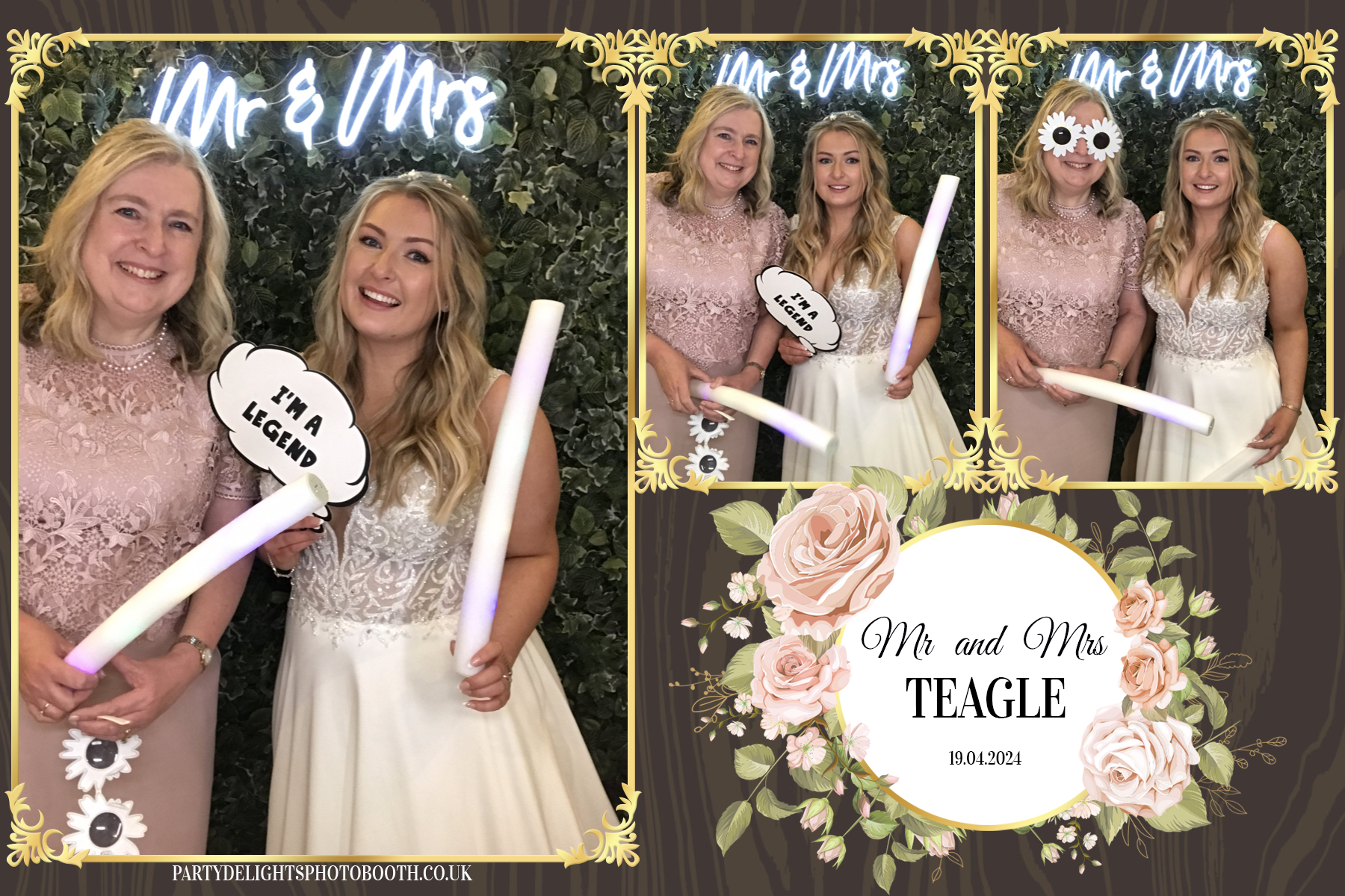 Rosie and Rob's Wedding | View more photos from the event at gallery.partydelightsphotobooth.co.uk/u/PartyDelightsPhotoBooth/Rosie-and-Robs-Wedding
