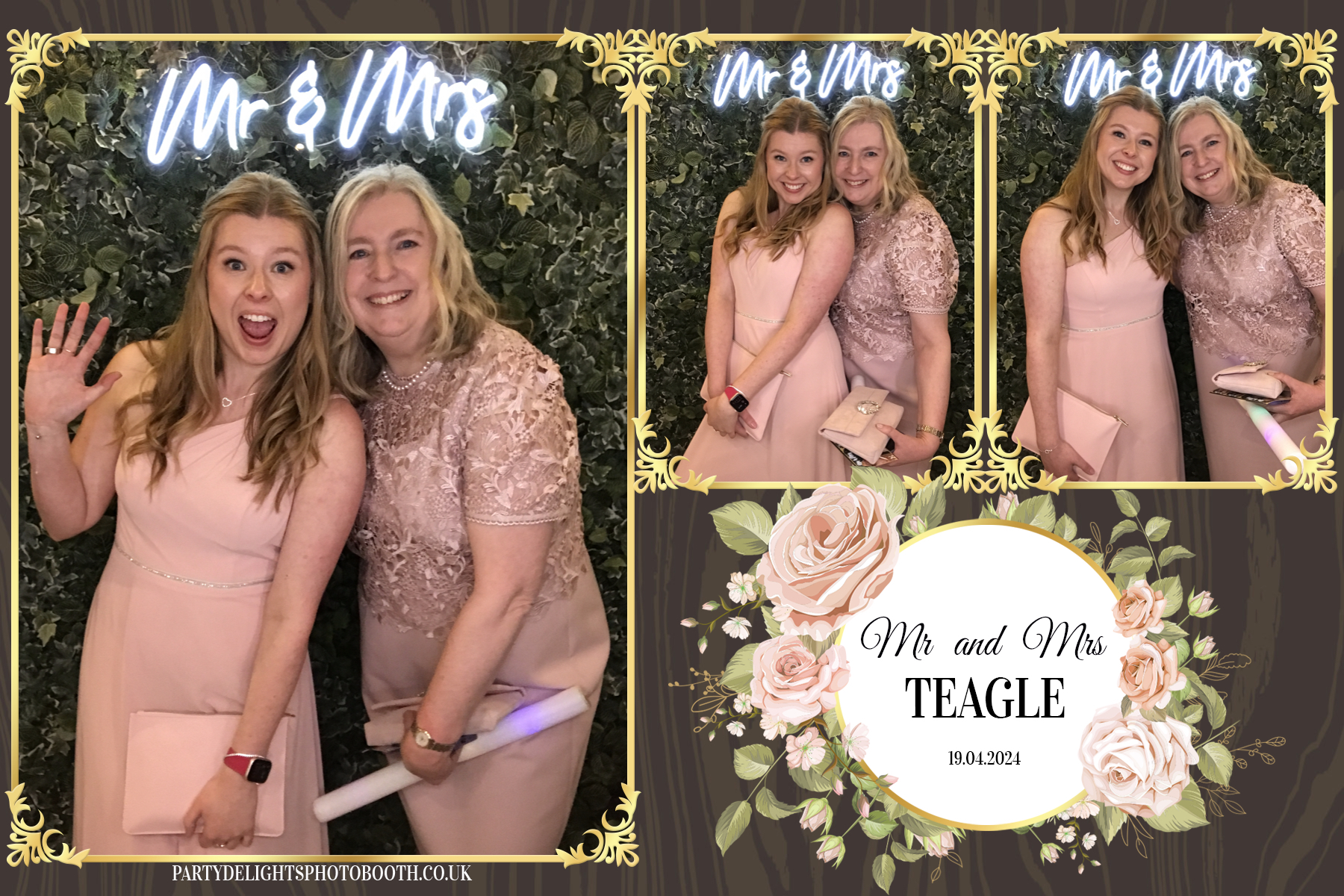 Rosie and Rob's Wedding | View more photos from the event at gallery.partydelightsphotobooth.co.uk/u/PartyDelightsPhotoBooth/Rosie-and-Robs-Wedding