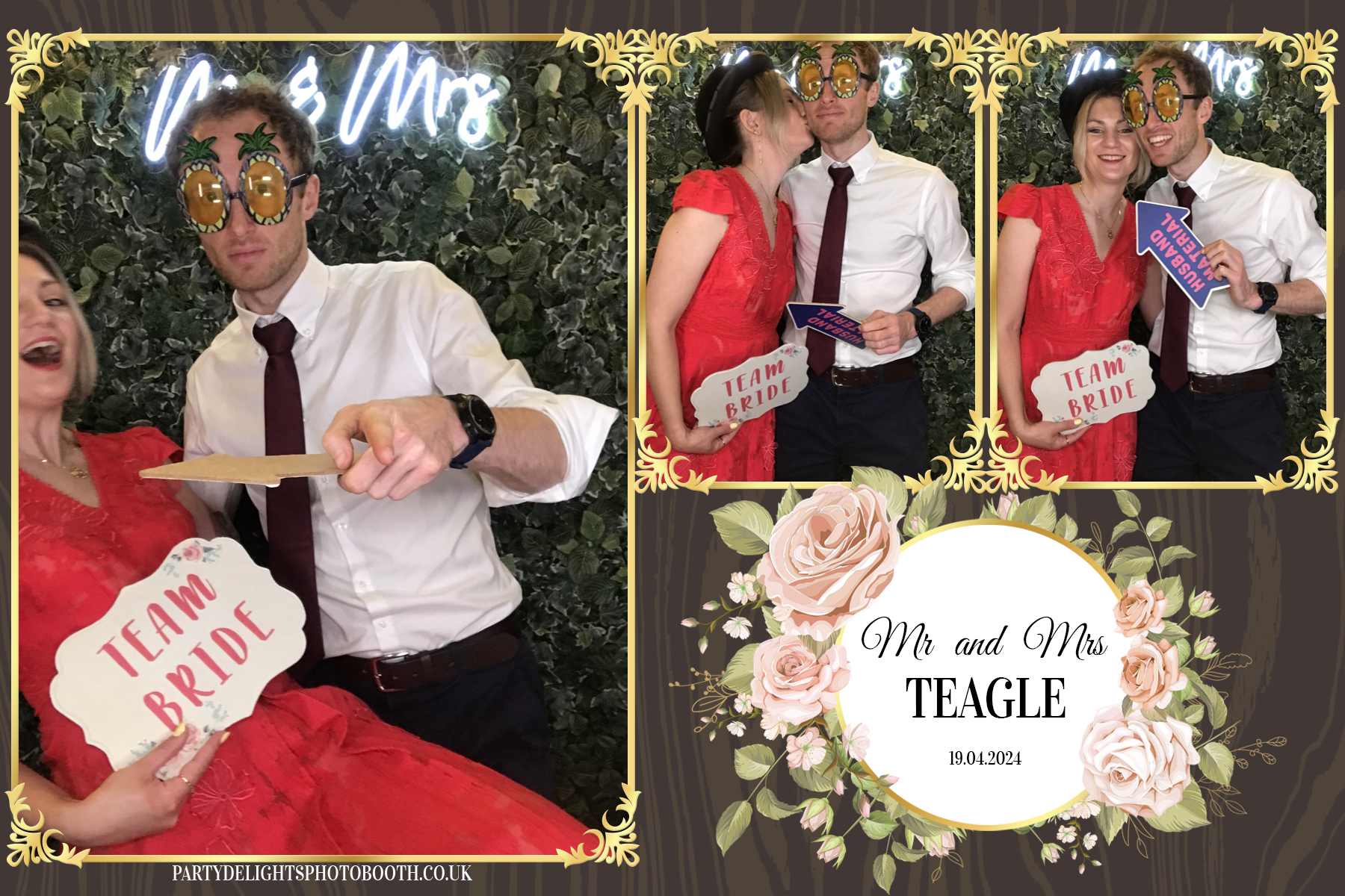 Rosie and Rob's Wedding | View more photos from the event at gallery.partydelightsphotobooth.co.uk/u/PartyDelightsPhotoBooth/Rosie-and-Robs-Wedding