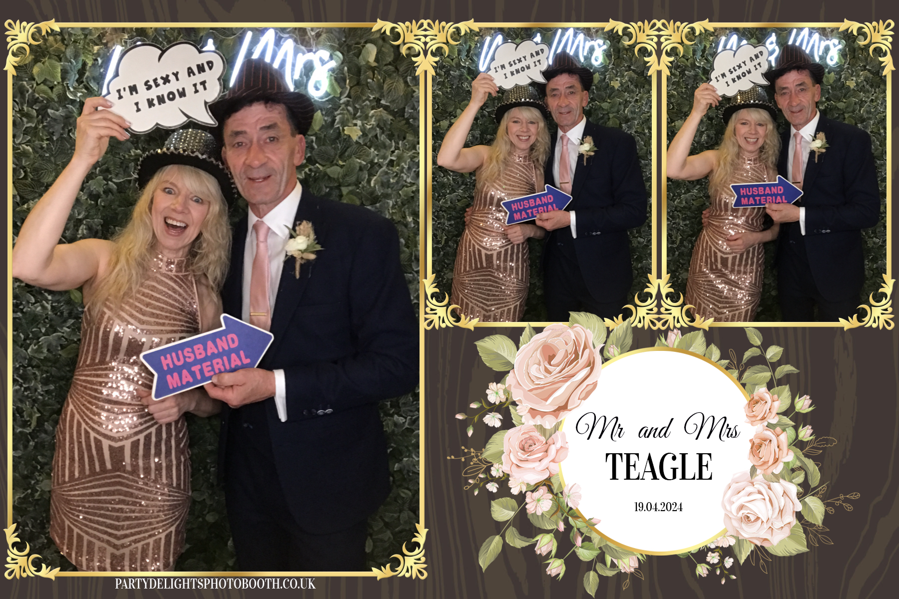 Rosie and Rob's Wedding | View more photos from the event at gallery.partydelightsphotobooth.co.uk/u/PartyDelightsPhotoBooth/Rosie-and-Robs-Wedding