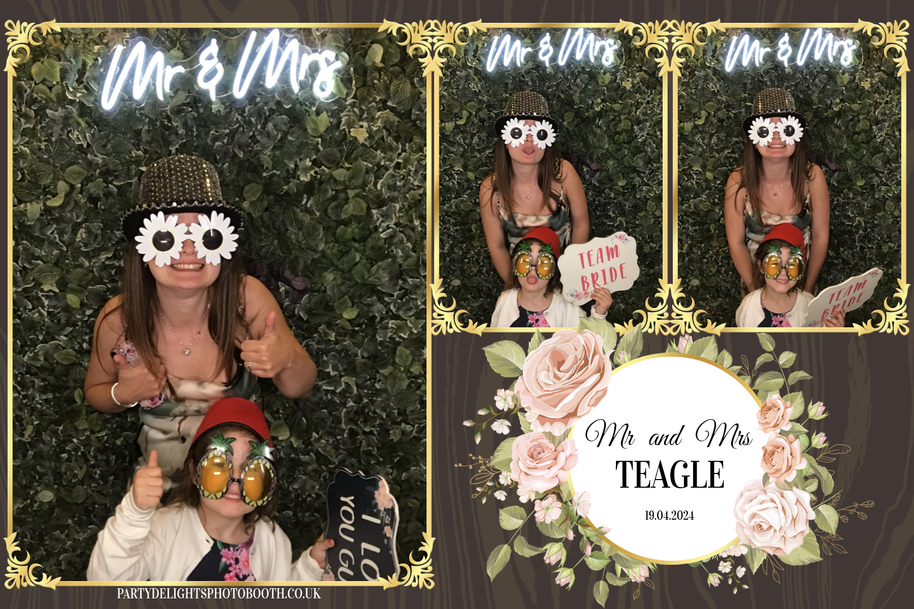 Rosie and Rob's Wedding | View more photos from the event at gallery.partydelightsphotobooth.co.uk/u/PartyDelightsPhotoBooth/Rosie-and-Robs-Wedding