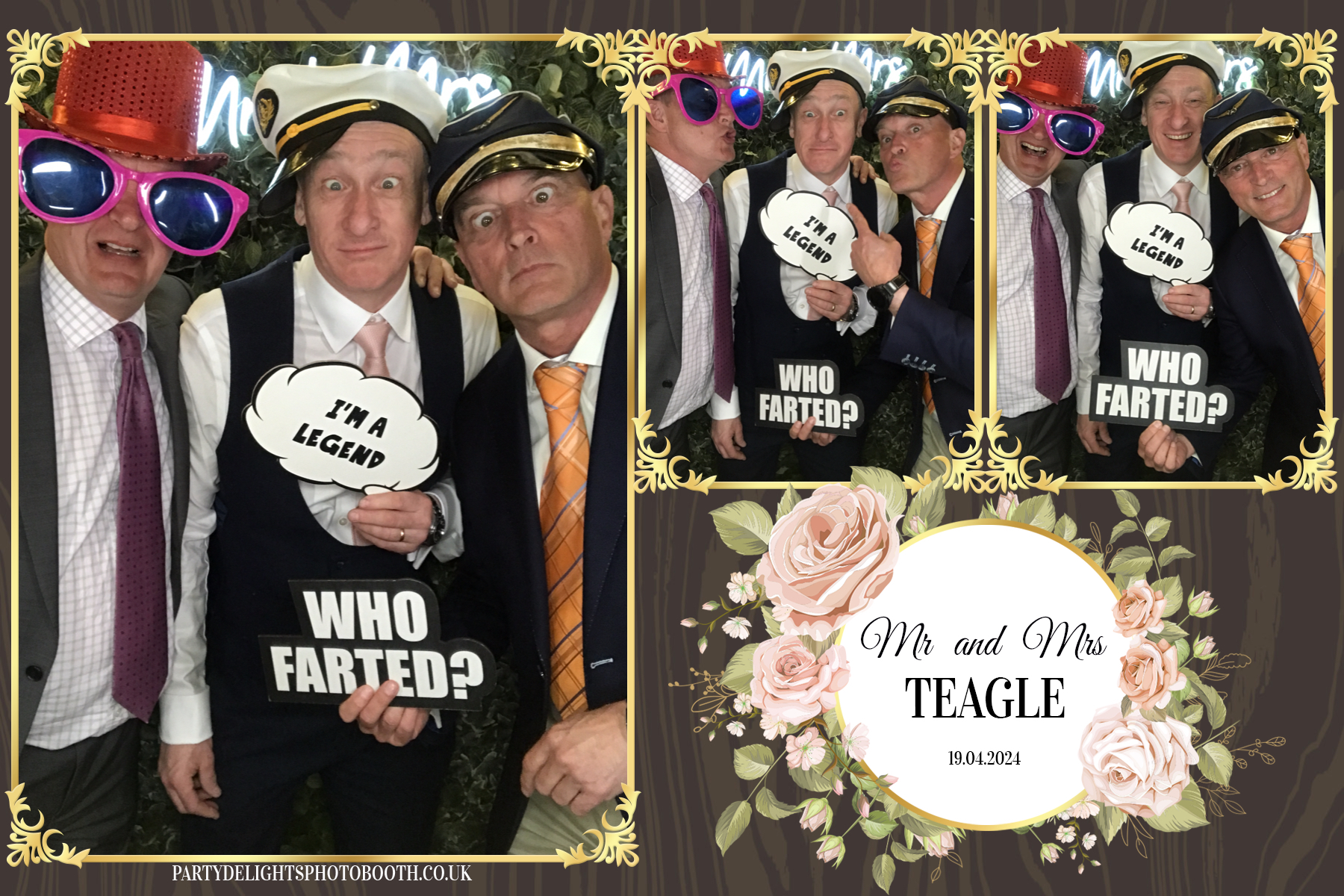 Rosie and Rob's Wedding | View more photos from the event at gallery.partydelightsphotobooth.co.uk/u/PartyDelightsPhotoBooth/Rosie-and-Robs-Wedding
