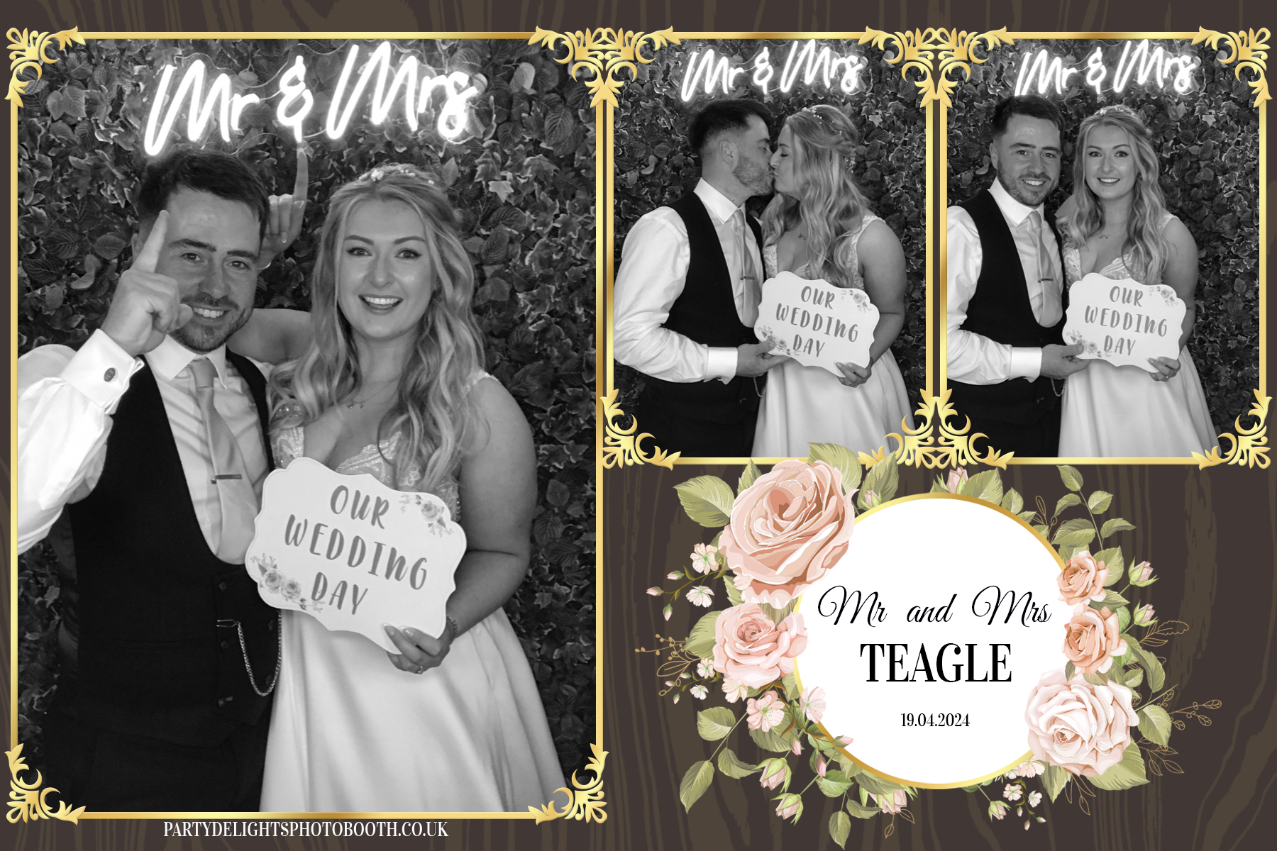 Rosie and Rob's Wedding | View more photos from the event at gallery.partydelightsphotobooth.co.uk/u/PartyDelightsPhotoBooth/Rosie-and-Robs-Wedding