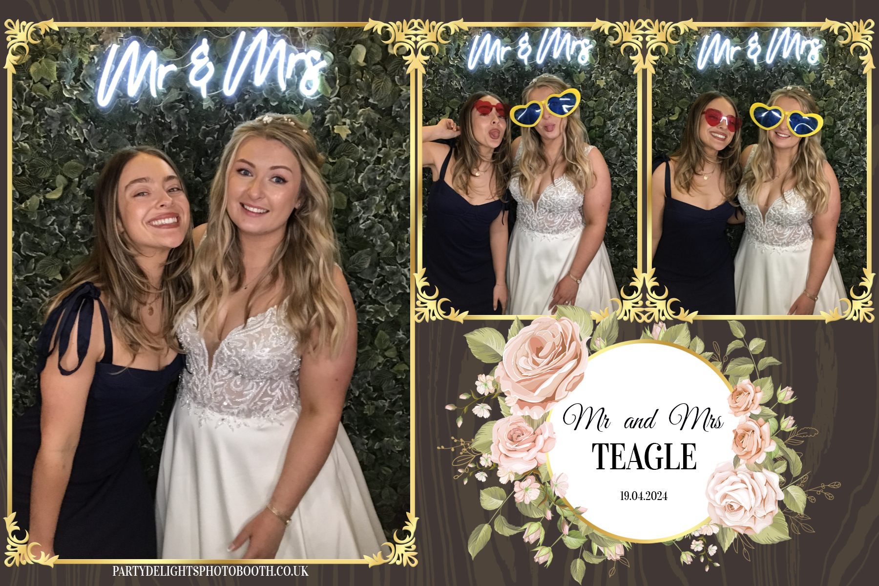 Rosie and Rob's Wedding | View more photos from the event at gallery.partydelightsphotobooth.co.uk/u/PartyDelightsPhotoBooth/Rosie-and-Robs-Wedding