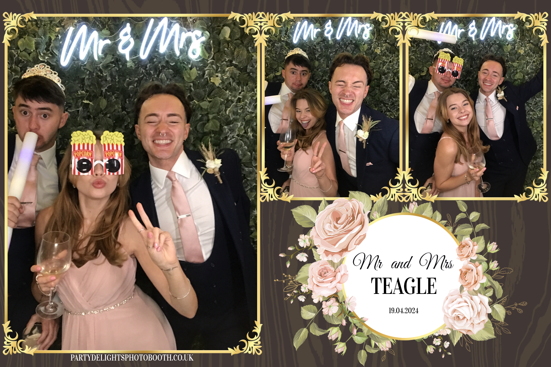 Rosie and Rob's Wedding | View more photos from the event at gallery.partydelightsphotobooth.co.uk/u/PartyDelightsPhotoBooth/Rosie-and-Robs-Wedding