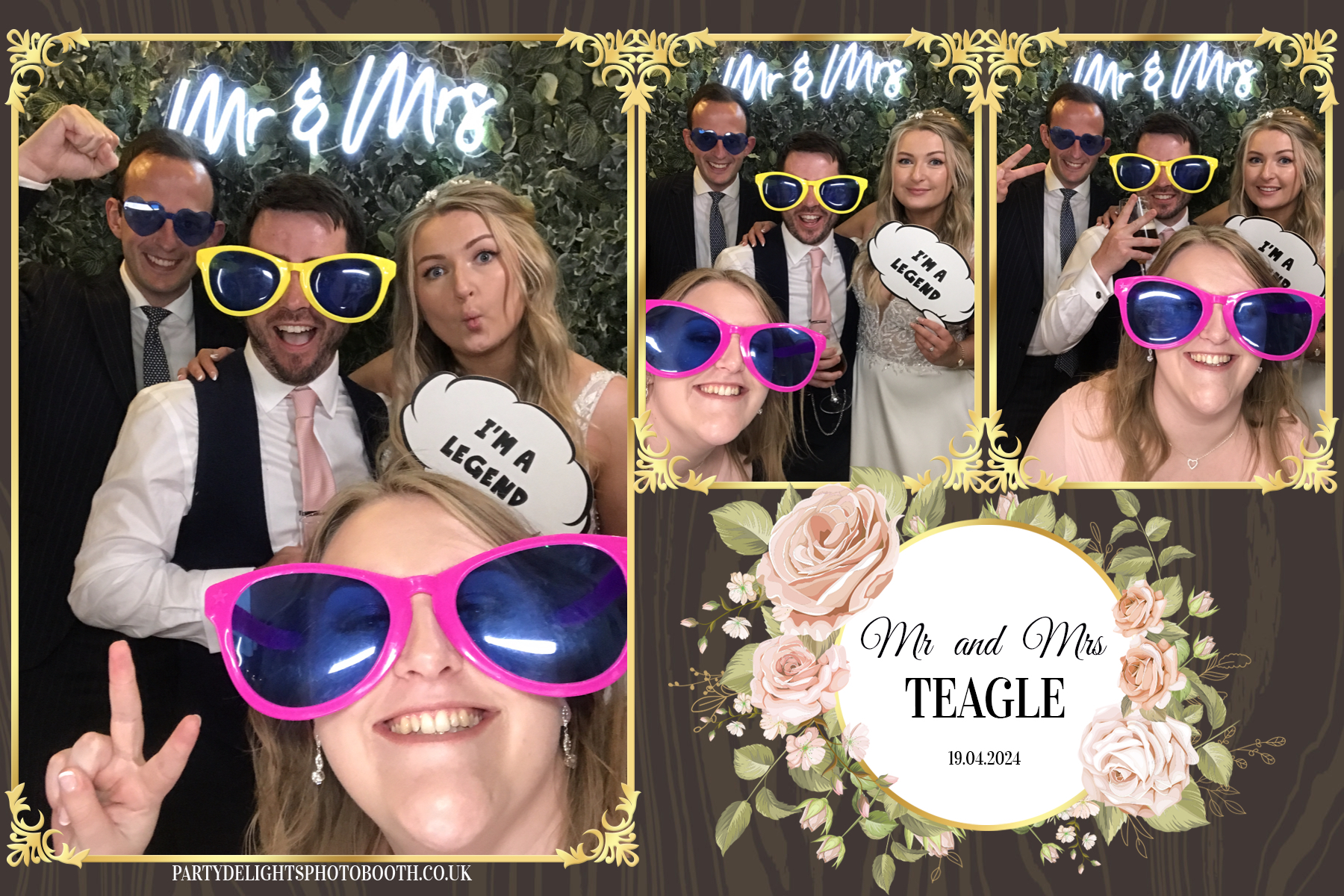 Rosie and Rob's Wedding | View more photos from the event at gallery.partydelightsphotobooth.co.uk/u/PartyDelightsPhotoBooth/Rosie-and-Robs-Wedding