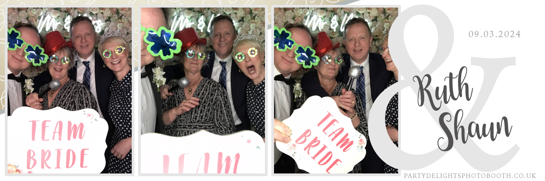 Ruth and Shaun's Wedding | View more photos from the event at gallery.partydelightsphotobooth.co.uk/u/PartyDelightsPhotoBooth/Ruth-and-Shauns-Wedding