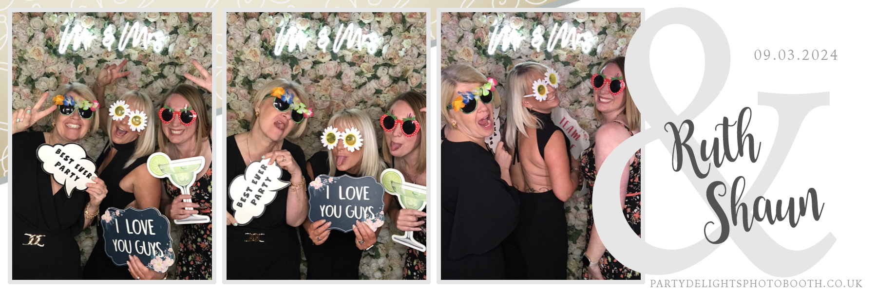 Ruth and Shaun's Wedding | View more photos from the event at gallery.partydelightsphotobooth.co.uk/u/PartyDelightsPhotoBooth/Ruth-and-Shauns-Wedding