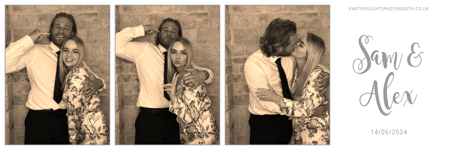 Sam and Alex's Wedding | View more photos from the event at gallery.partydelightsphotobooth.co.uk/u/PartyDelightsPhotoBooth/Sam-and-Alexs-Wedding