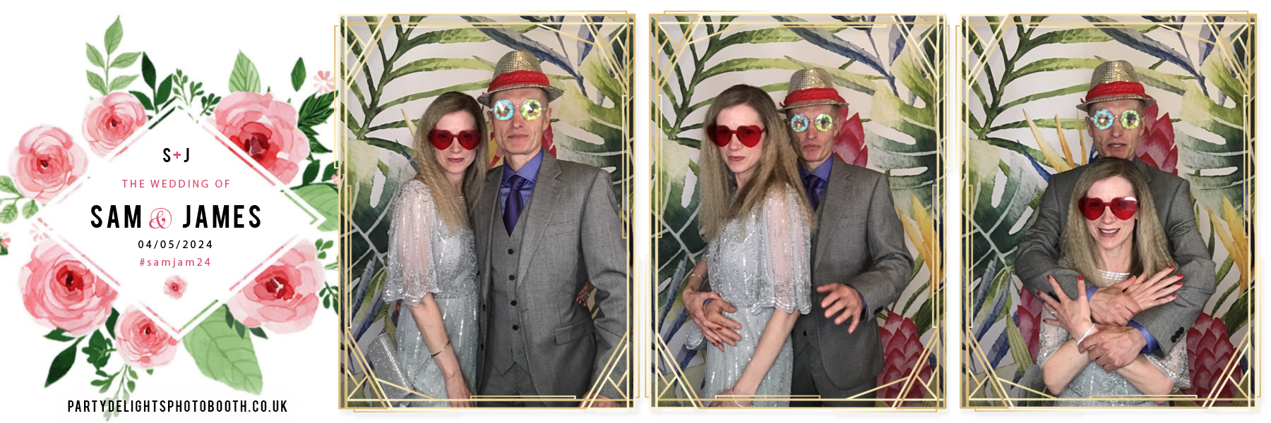 Sam and James’ wedding | View more photos from the event at gallery.partydelightsphotobooth.co.uk/u/PartyDelightsPhotoBooth/Sam-and-James’-wedding