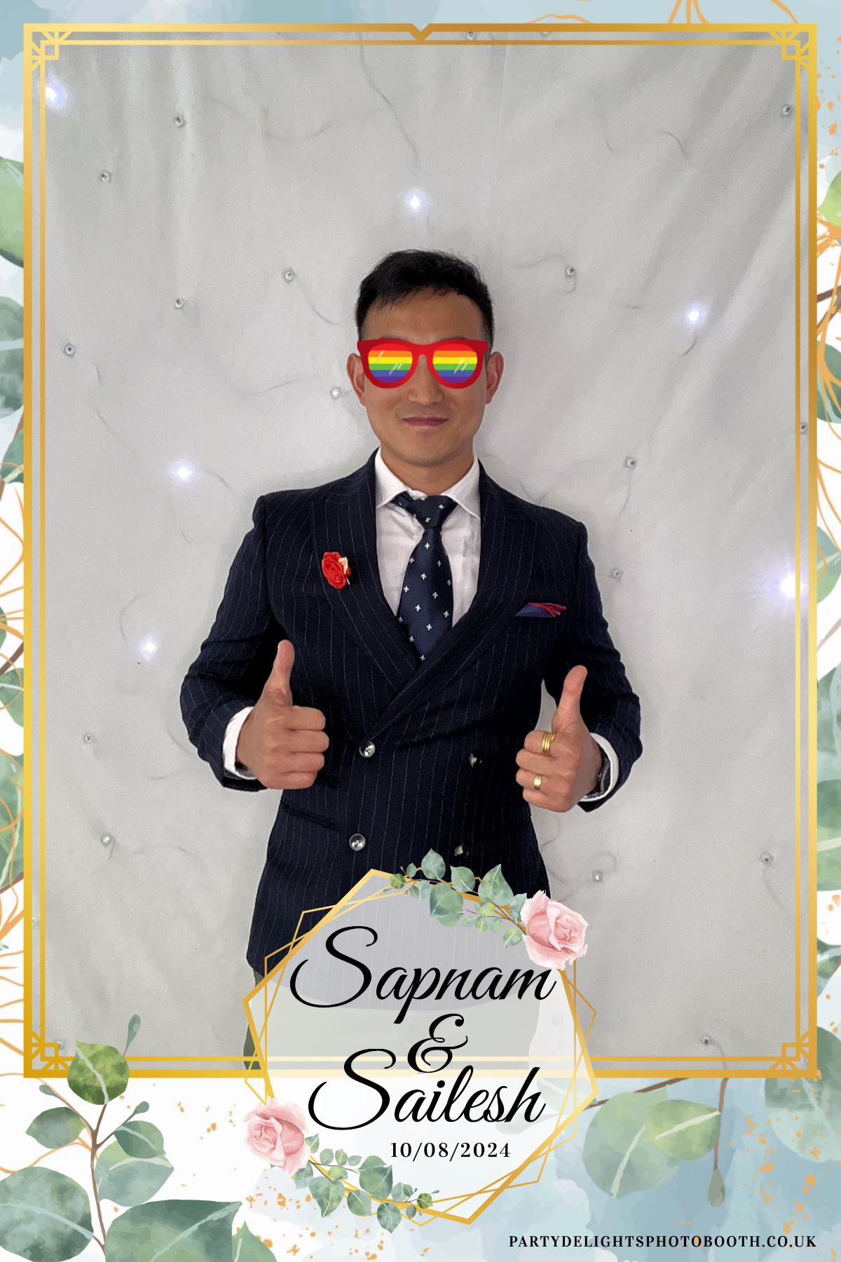 Sapnam & Sailesh Wedding | View more photos from the event at gallery.partydelightsphotobooth.co.uk/u/PartyDelightsPhotoBooth/Sapnam-Sailesh-Wedding