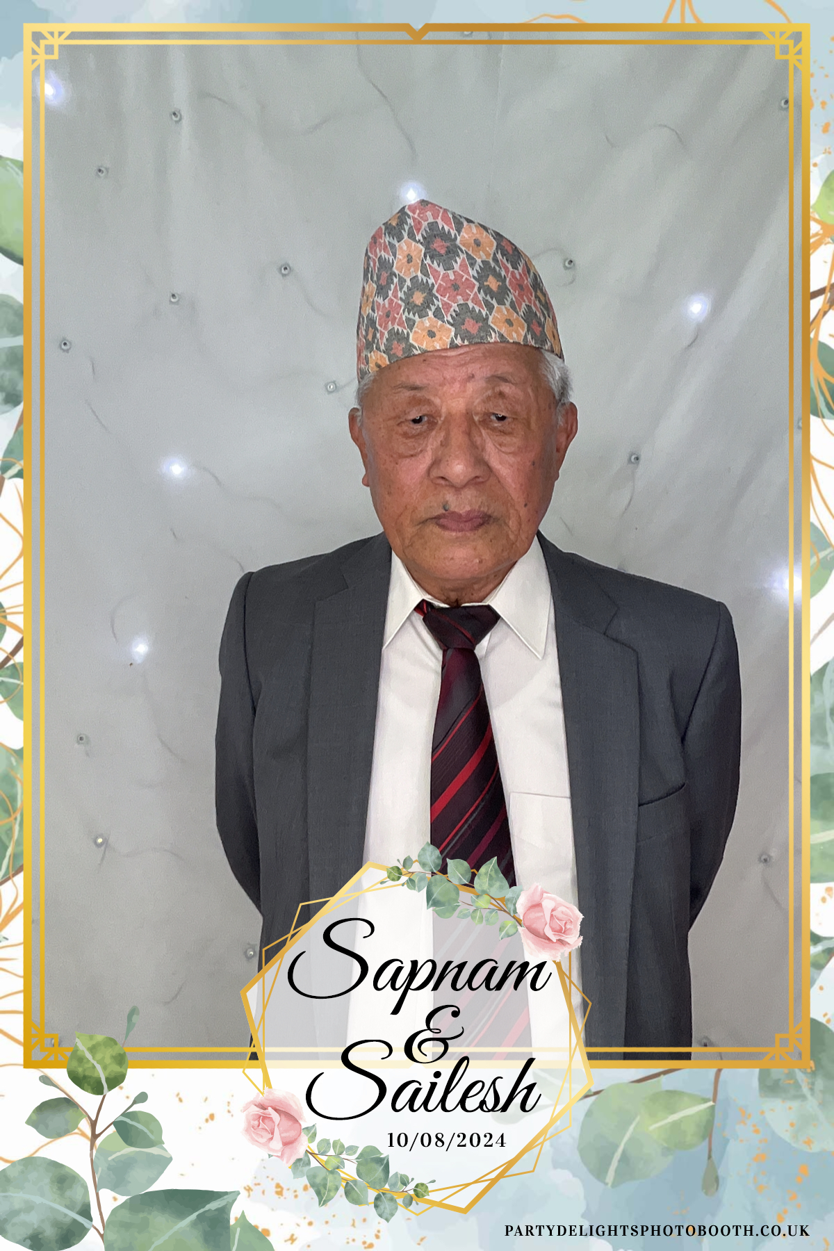 Sapnam & Sailesh Wedding | View more photos from the event at gallery.partydelightsphotobooth.co.uk/u/PartyDelightsPhotoBooth/Sapnam-Sailesh-Wedding