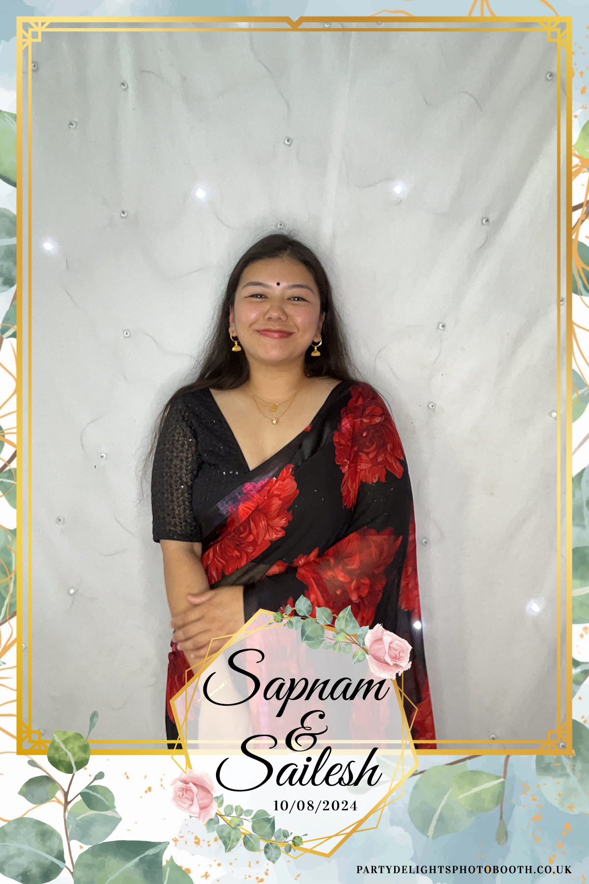 Sapnam & Sailesh Wedding | View more photos from the event at gallery.partydelightsphotobooth.co.uk/u/PartyDelightsPhotoBooth/Sapnam-Sailesh-Wedding