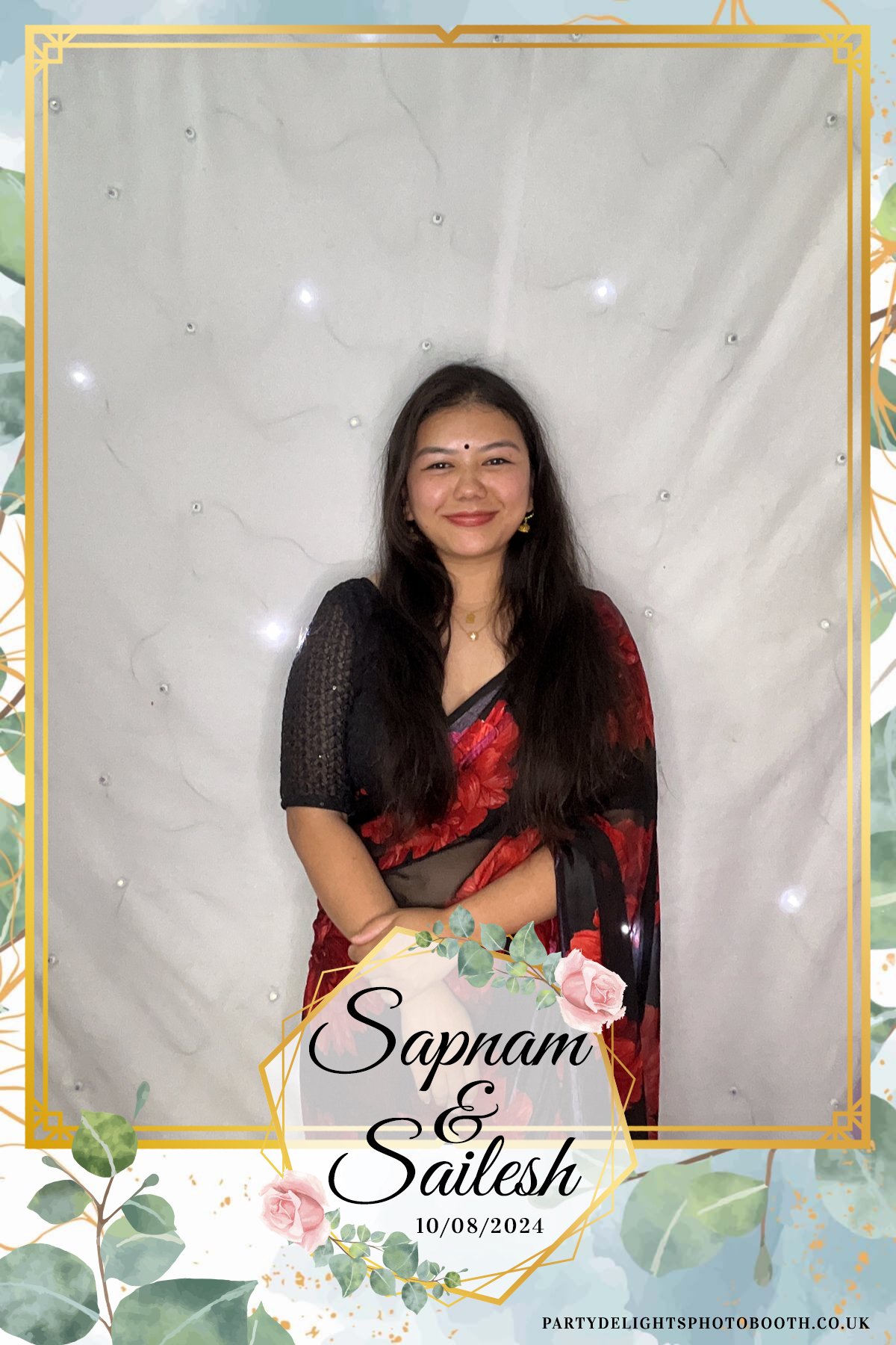 Sapnam & Sailesh Wedding | View more photos from the event at gallery.partydelightsphotobooth.co.uk/u/PartyDelightsPhotoBooth/Sapnam-Sailesh-Wedding