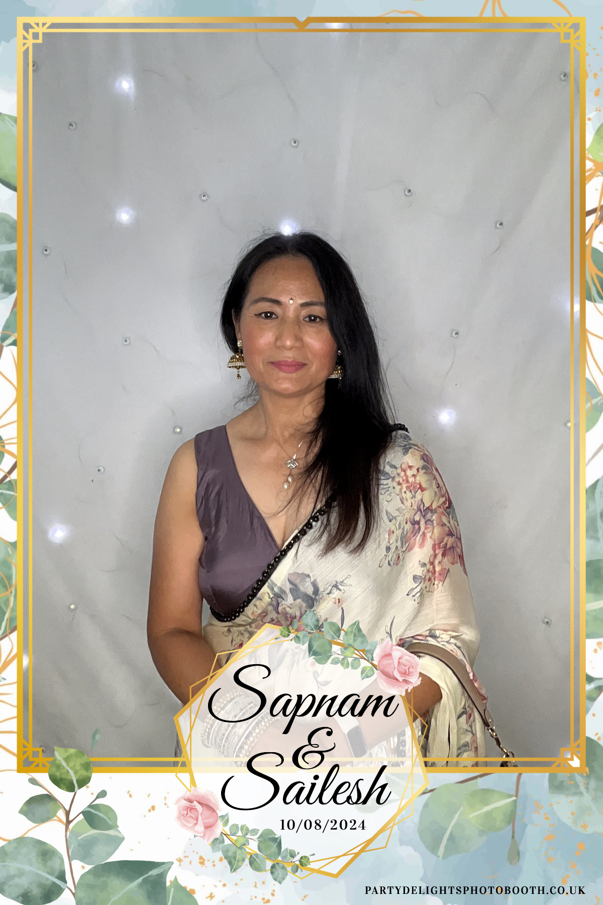 Sapnam & Sailesh Wedding | View more photos from the event at gallery.partydelightsphotobooth.co.uk/u/PartyDelightsPhotoBooth/Sapnam-Sailesh-Wedding
