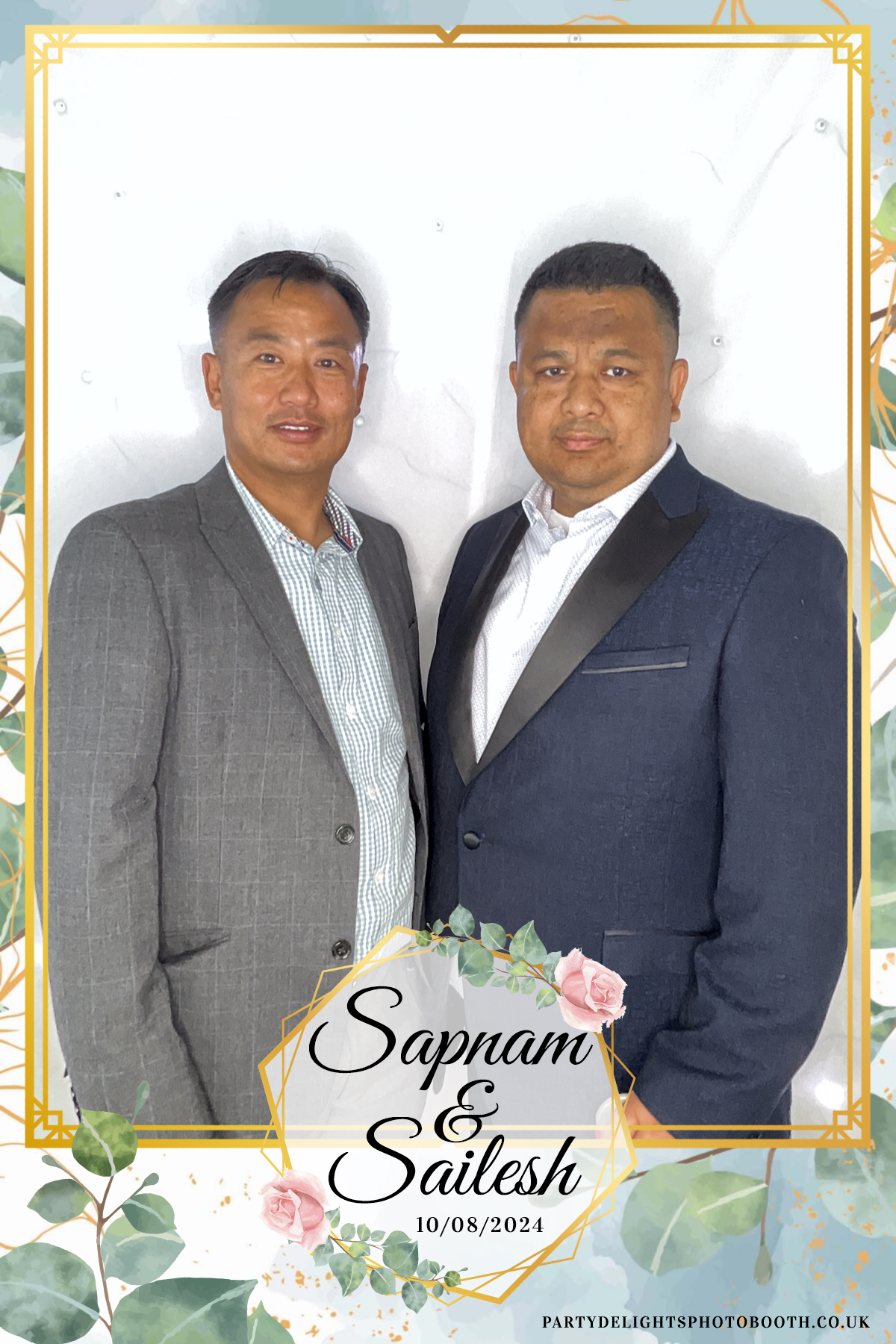 Sapnam & Sailesh Wedding | View more photos from the event at gallery.partydelightsphotobooth.co.uk/u/PartyDelightsPhotoBooth/Sapnam-Sailesh-Wedding