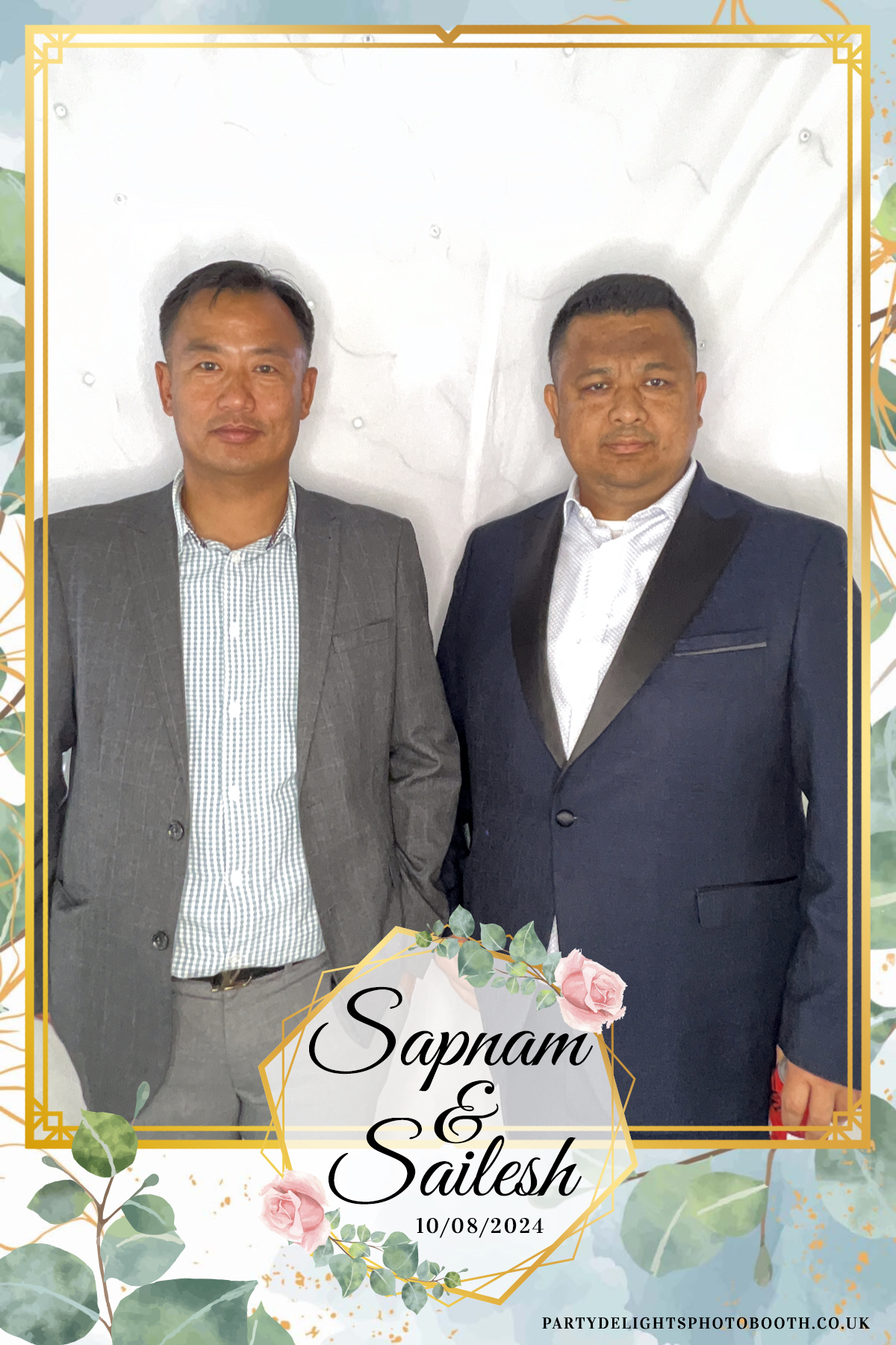 Sapnam & Sailesh Wedding | View more photos from the event at gallery.partydelightsphotobooth.co.uk/u/PartyDelightsPhotoBooth/Sapnam-Sailesh-Wedding