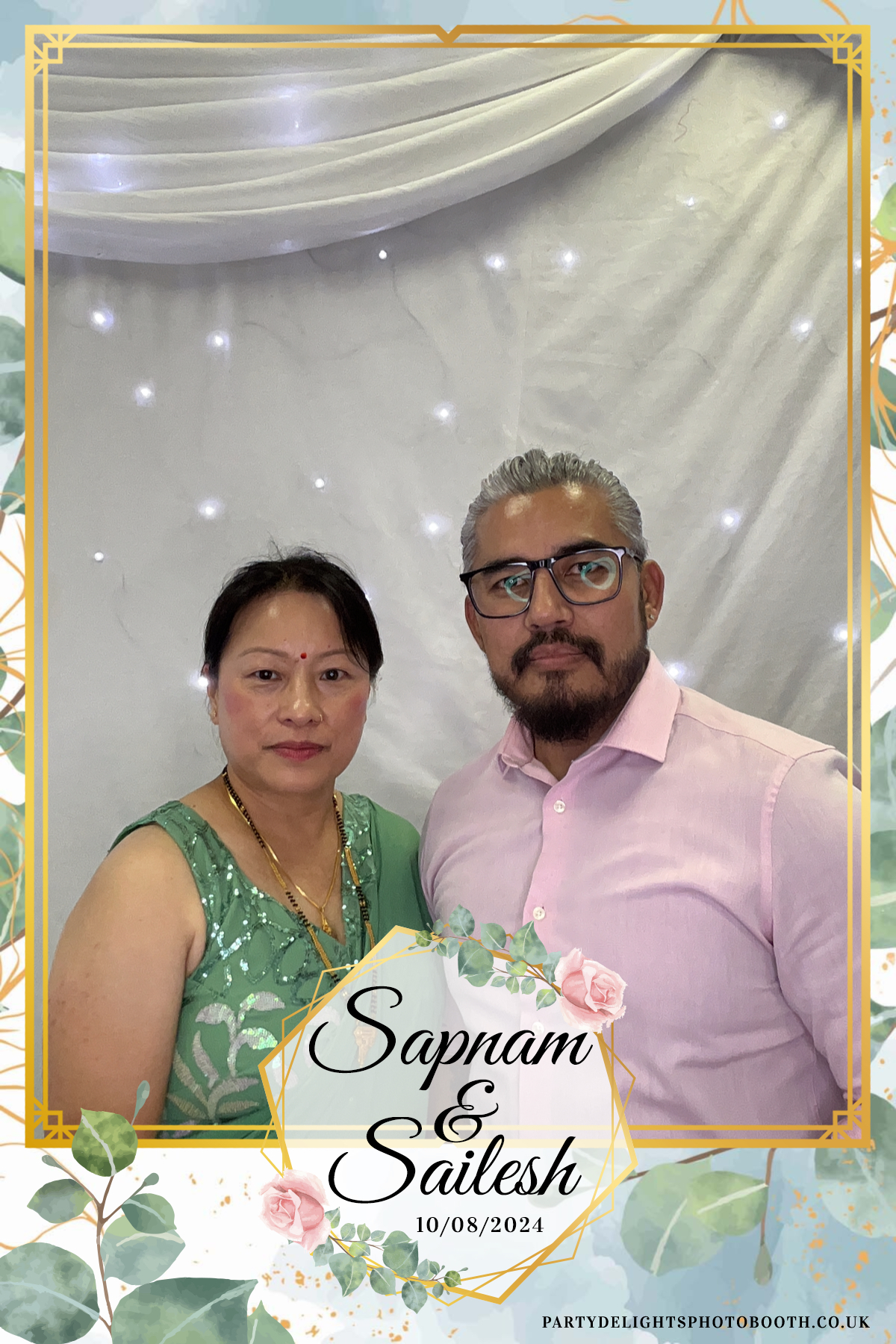 Sapnam & Sailesh Wedding | View more photos from the event at gallery.partydelightsphotobooth.co.uk/u/PartyDelightsPhotoBooth/Sapnam-Sailesh-Wedding
