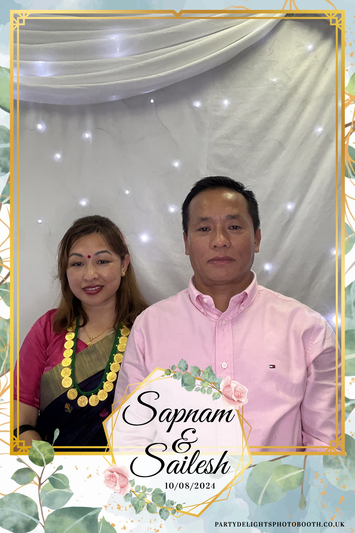 Sapnam & Sailesh Wedding | View more photos from the event at gallery.partydelightsphotobooth.co.uk/u/PartyDelightsPhotoBooth/Sapnam-Sailesh-Wedding