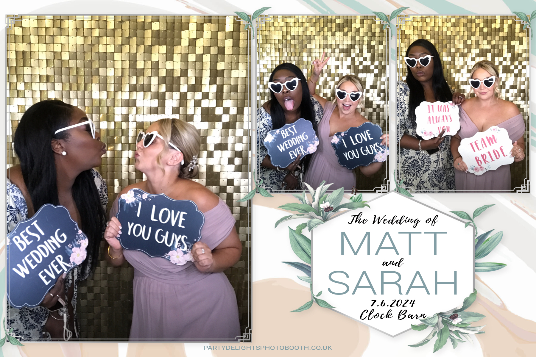 Sarah and Matt’s Wedding | View more photos from the event at gallery.partydelightsphotobooth.co.uk/u/PartyDelightsPhotoBooth/Sarah-and-Matt’s-Wedding