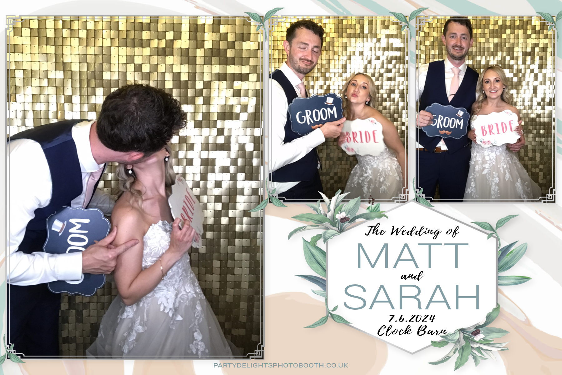 Sarah and Matt’s Wedding | View more photos from the event at gallery.partydelightsphotobooth.co.uk/u/PartyDelightsPhotoBooth/Sarah-and-Matt’s-Wedding