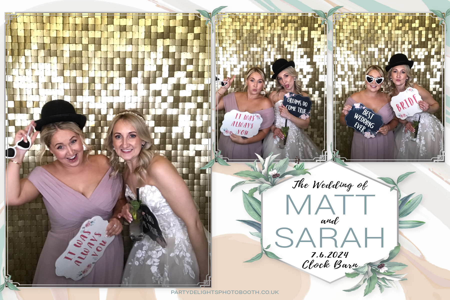 Sarah and Matt’s Wedding | View more photos from the event at gallery.partydelightsphotobooth.co.uk/u/PartyDelightsPhotoBooth/Sarah-and-Matt’s-Wedding