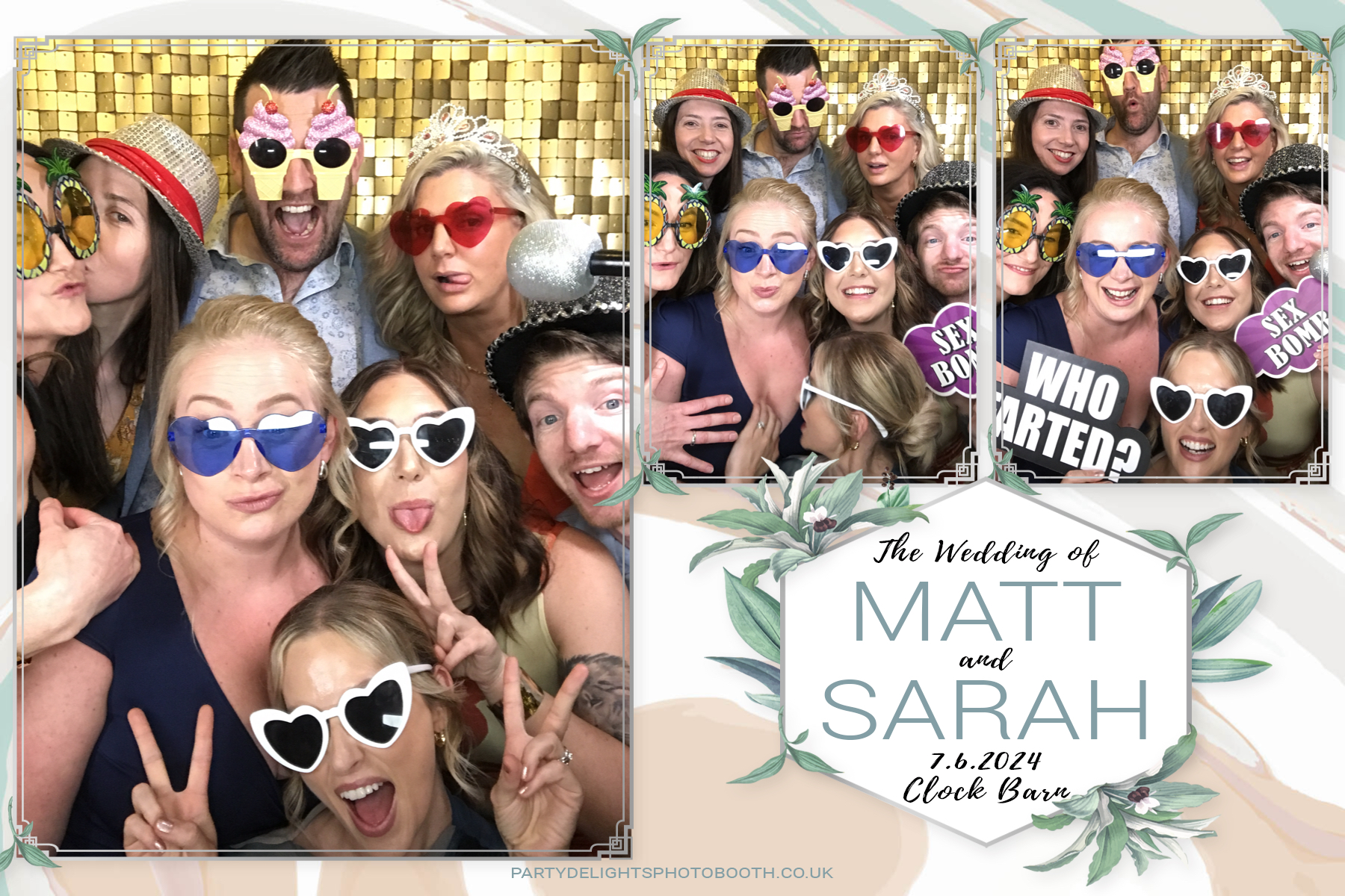 Sarah and Matt’s Wedding | View more photos from the event at gallery.partydelightsphotobooth.co.uk/u/PartyDelightsPhotoBooth/Sarah-and-Matt’s-Wedding