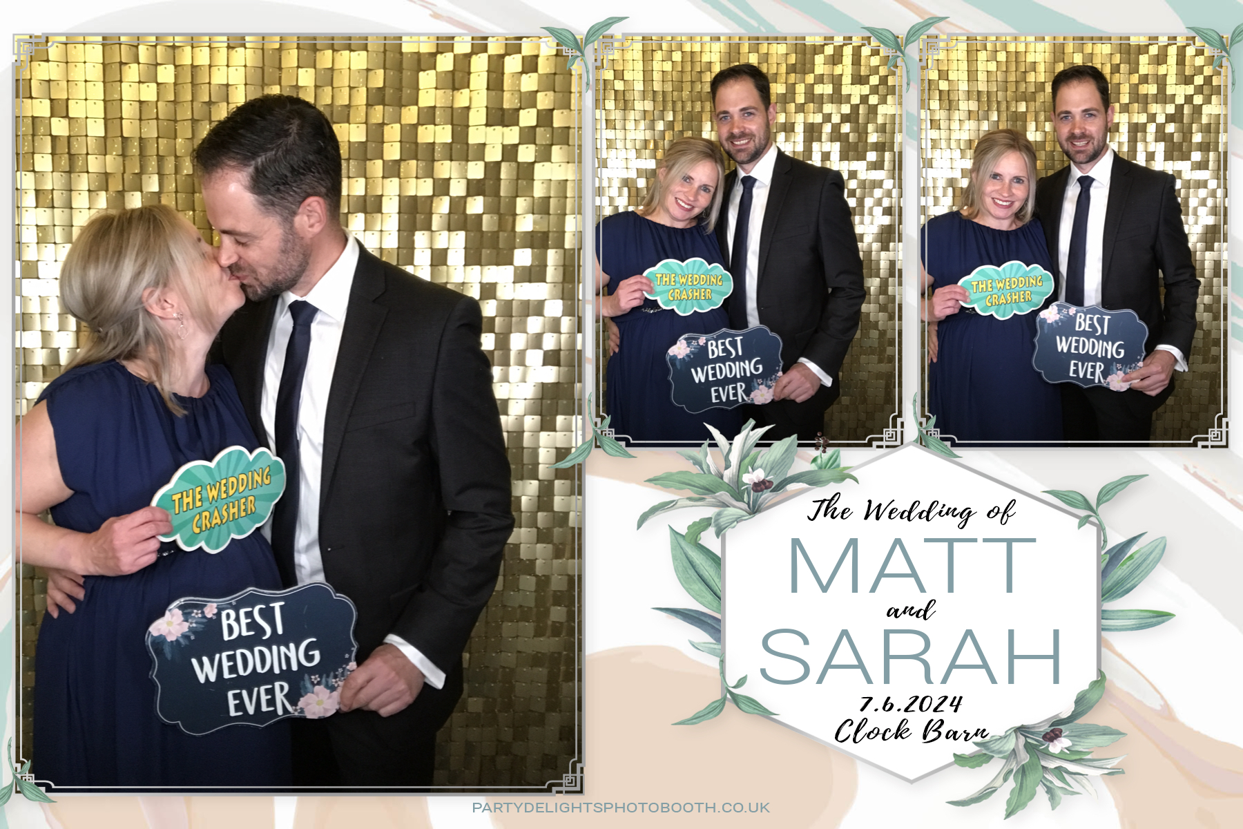Sarah and Matt’s Wedding | View more photos from the event at gallery.partydelightsphotobooth.co.uk/u/PartyDelightsPhotoBooth/Sarah-and-Matt’s-Wedding