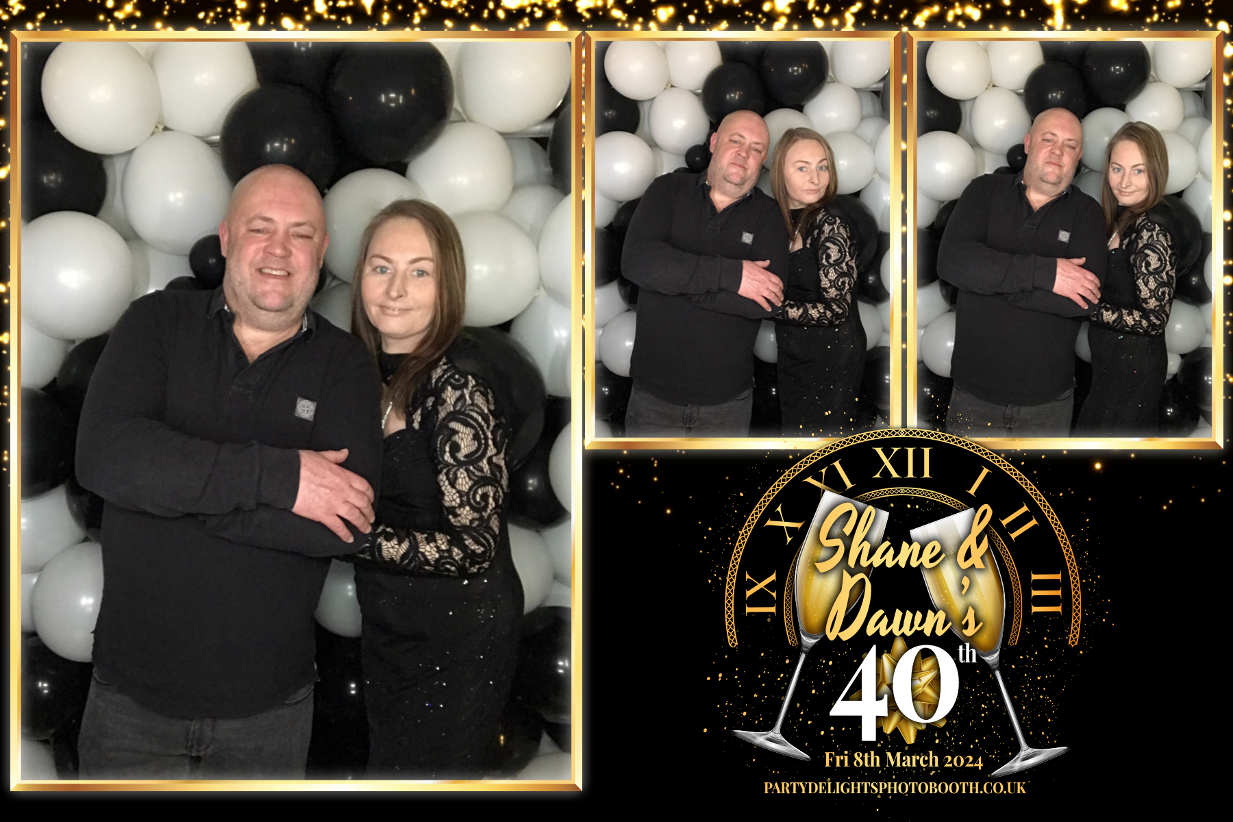 Shane & Dawns 40th birthday extravaganza | View more photos from the event at gallery.partydelightsphotobooth.co.uk/u/PartyDelightsPhotoBooth/Shane-Dawns-40th-birthday-extravaganza