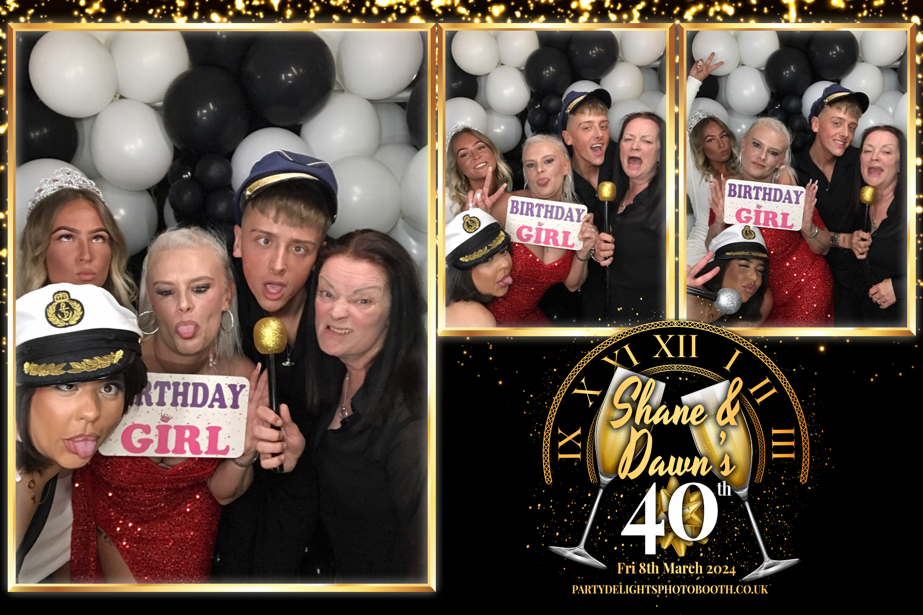 Shane & Dawns 40th birthday extravaganza | View more photos from the event at gallery.partydelightsphotobooth.co.uk/u/PartyDelightsPhotoBooth/Shane-Dawns-40th-birthday-extravaganza