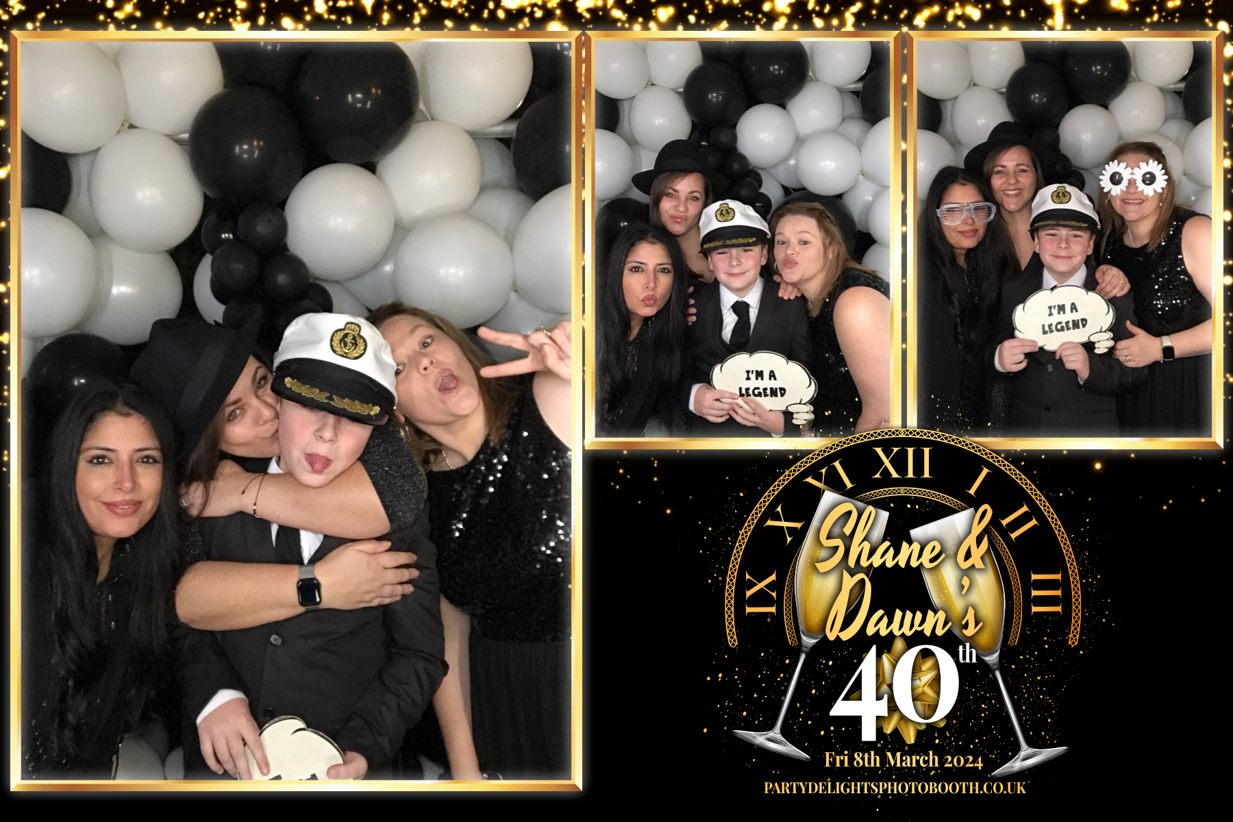 Shane & Dawns 40th birthday extravaganza | View more photos from the event at gallery.partydelightsphotobooth.co.uk/u/PartyDelightsPhotoBooth/Shane-Dawns-40th-birthday-extravaganza