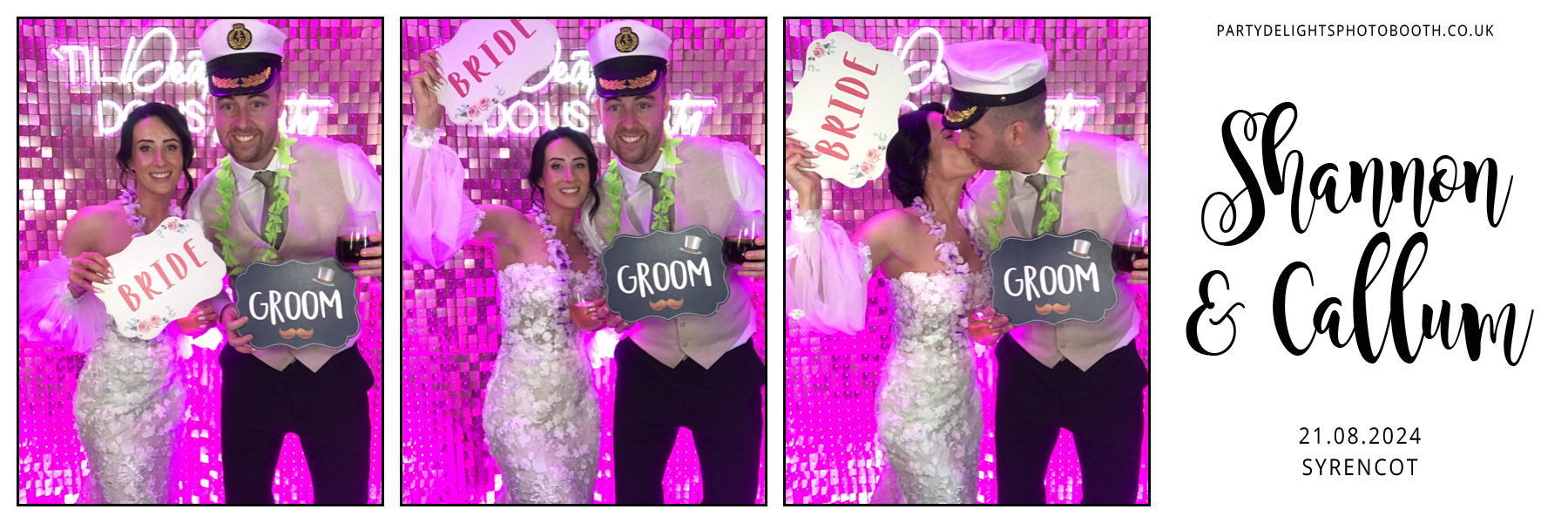Shannon and Callum’s Wedding | View more photos from the event at gallery.partydelightsphotobooth.co.uk/u/PartyDelightsPhotoBooth/Shannon-and-Callum’s-Wedding