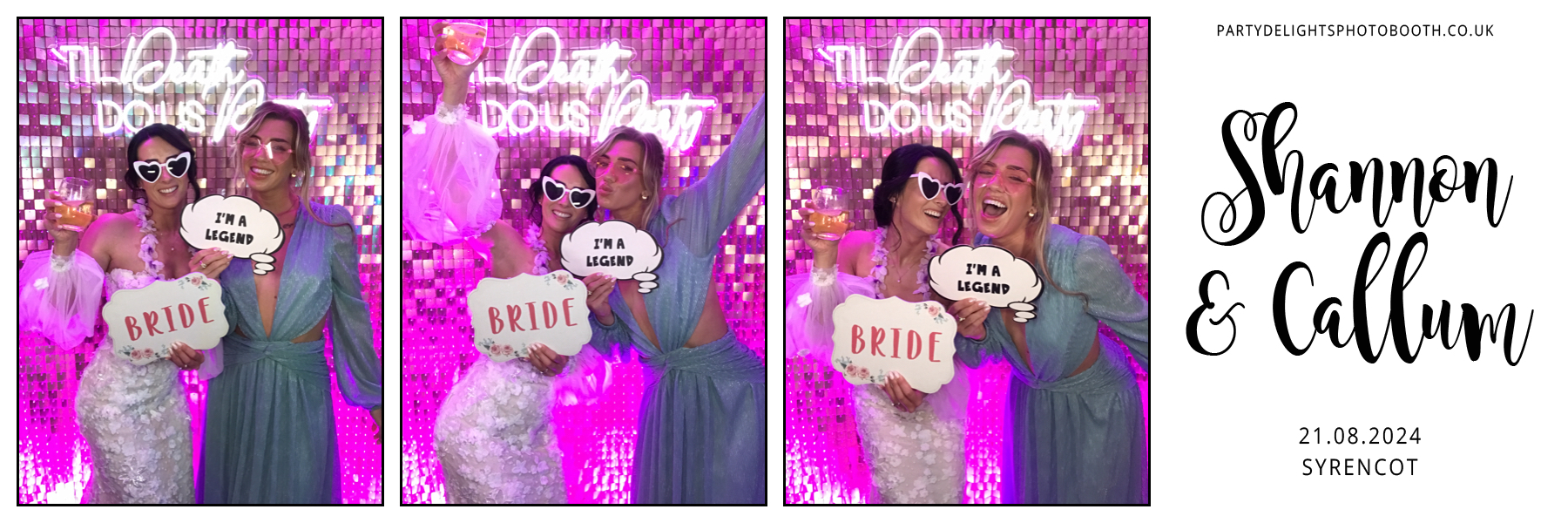 Shannon and Callum’s Wedding | View more photos from the event at gallery.partydelightsphotobooth.co.uk/u/PartyDelightsPhotoBooth/Shannon-and-Callum’s-Wedding
