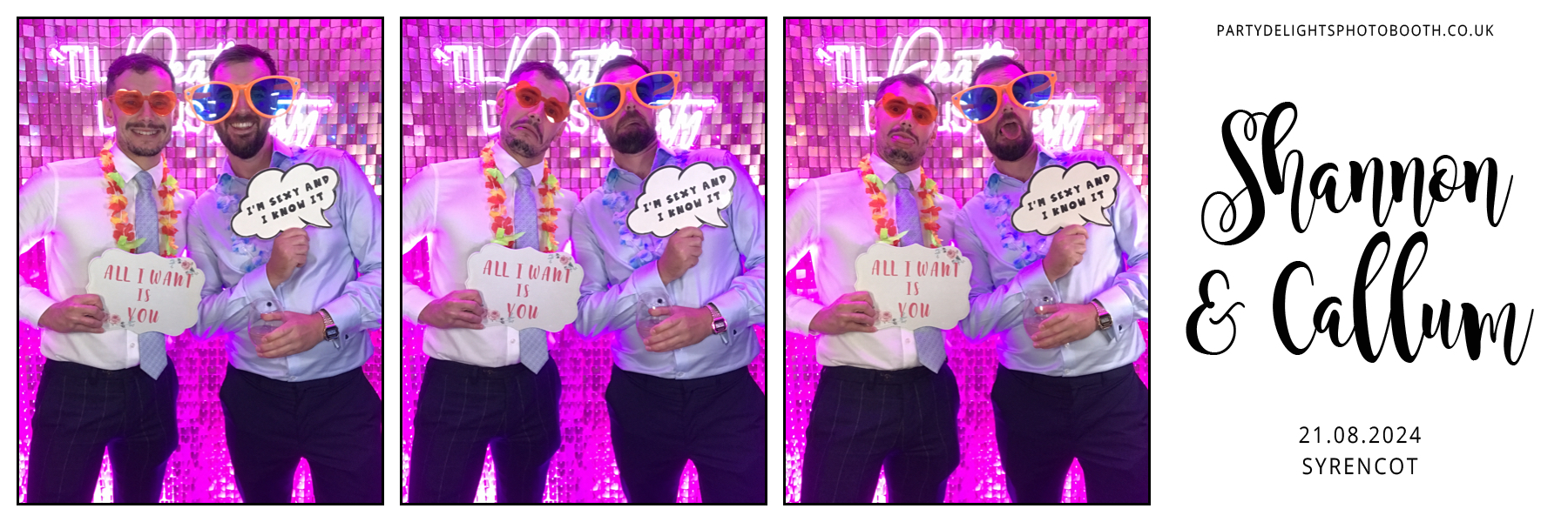 Shannon and Callum’s Wedding | View more photos from the event at gallery.partydelightsphotobooth.co.uk/u/PartyDelightsPhotoBooth/Shannon-and-Callum’s-Wedding